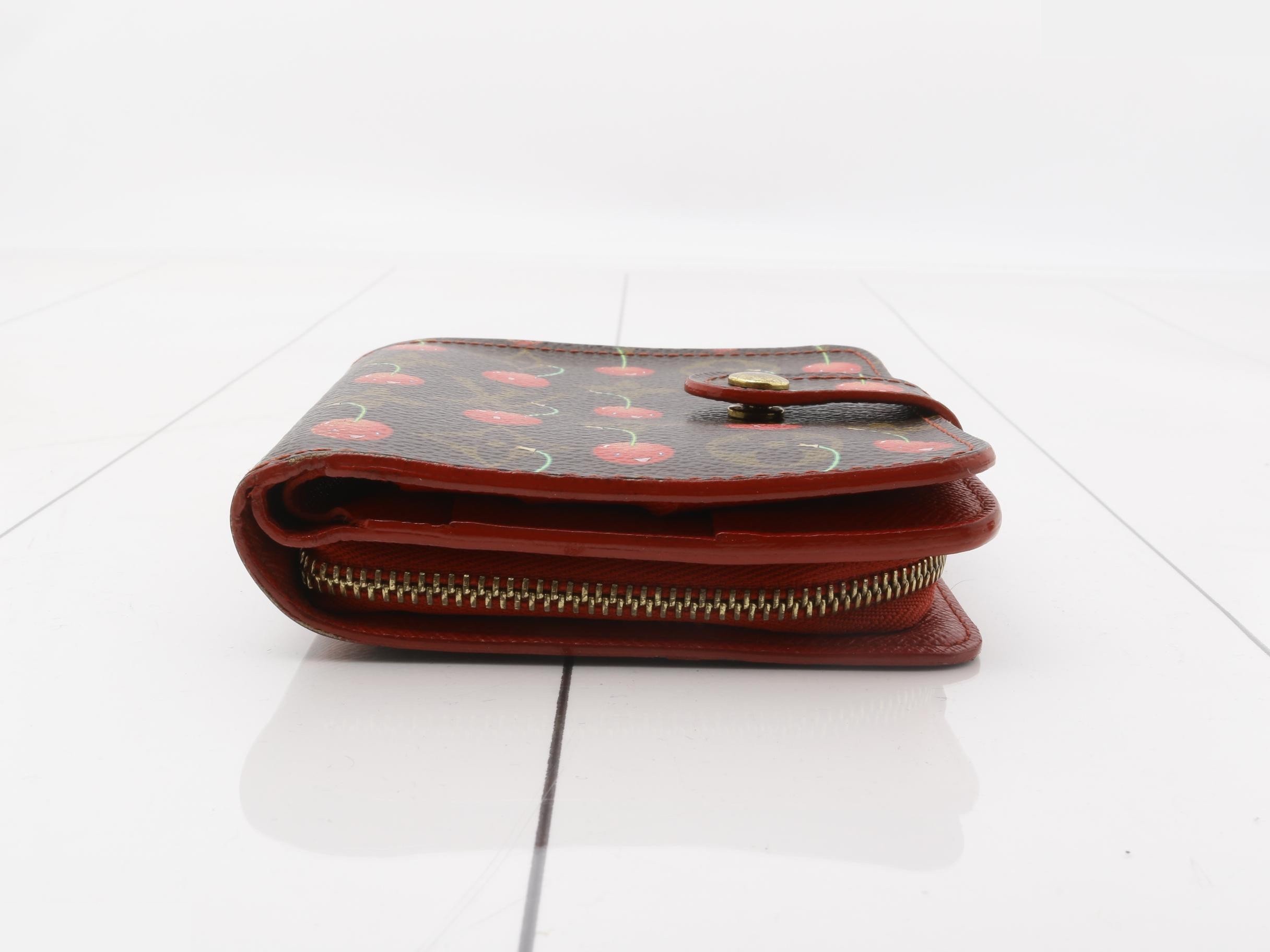 LV x Takashi Murakami Collaboration Zippy Compact Wallet — view 3
