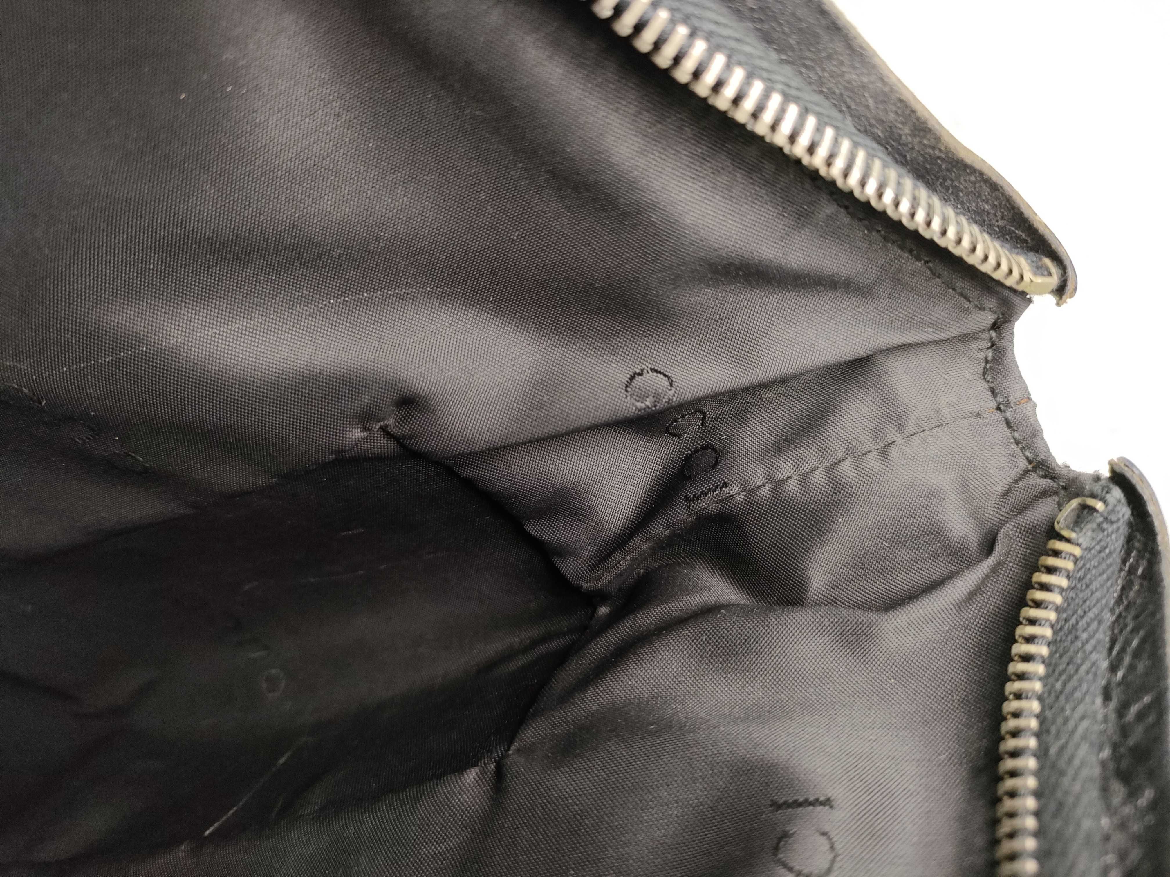 Shoulder Bag, Black Nylon Shoulder Bag — view 9