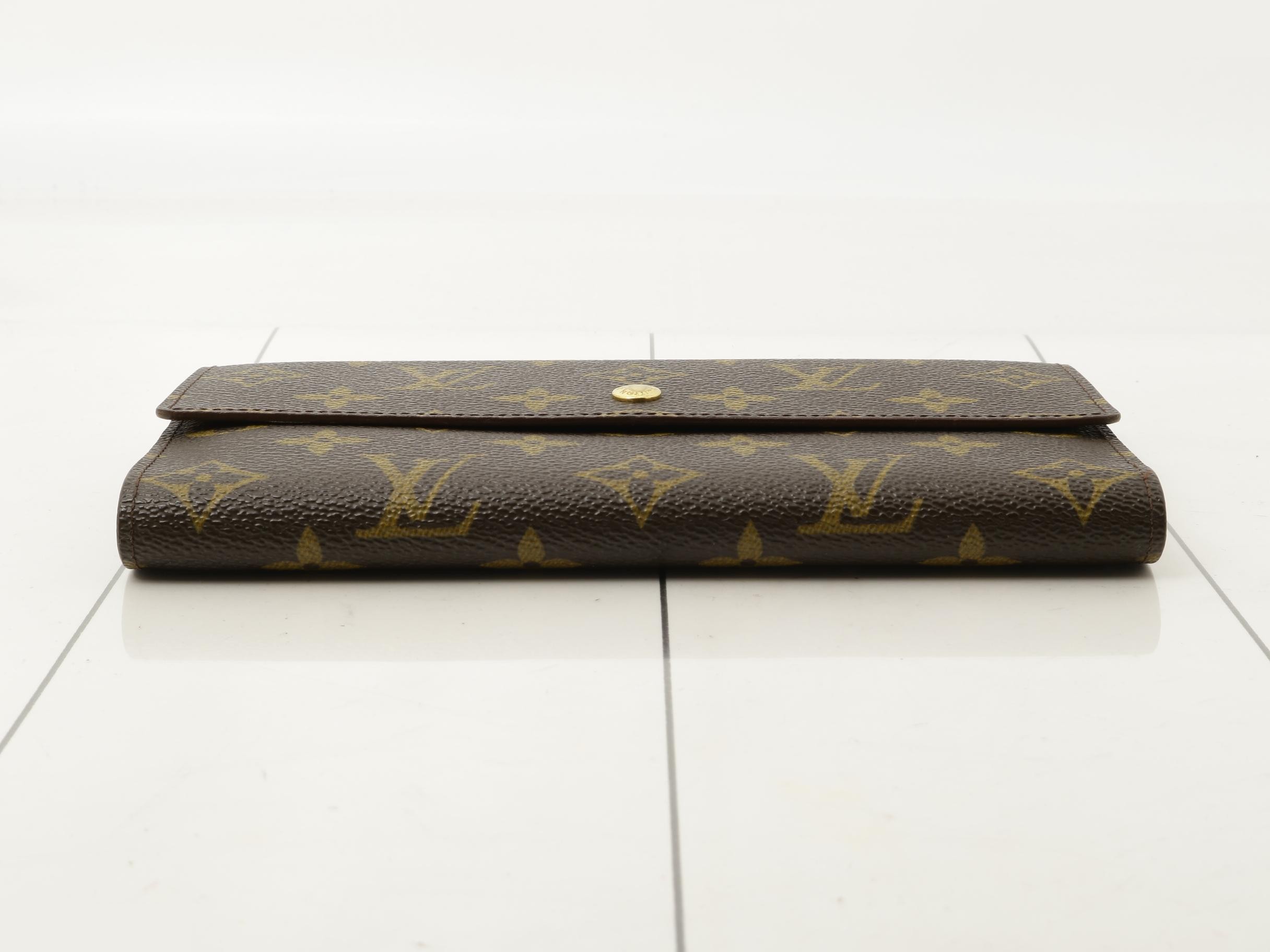 Monogram Porte Tresor International Tri-fold Long Wallet — view 3