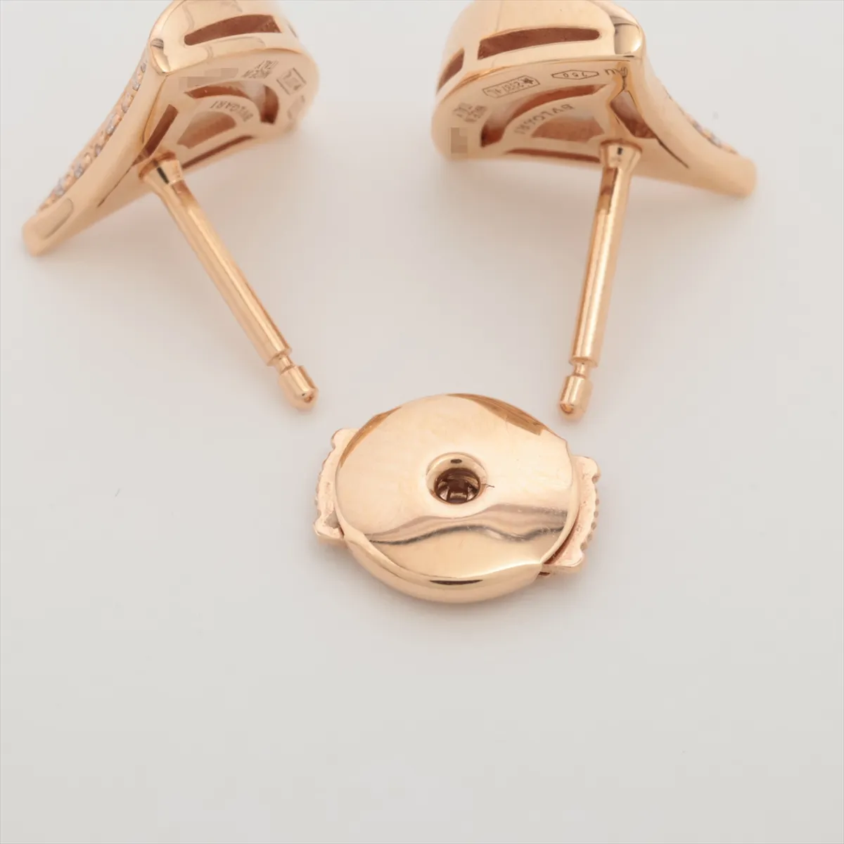Diva's Dream Shell Diamond Earrings, 750 (PG), 2.4g, ACR605. — view 4