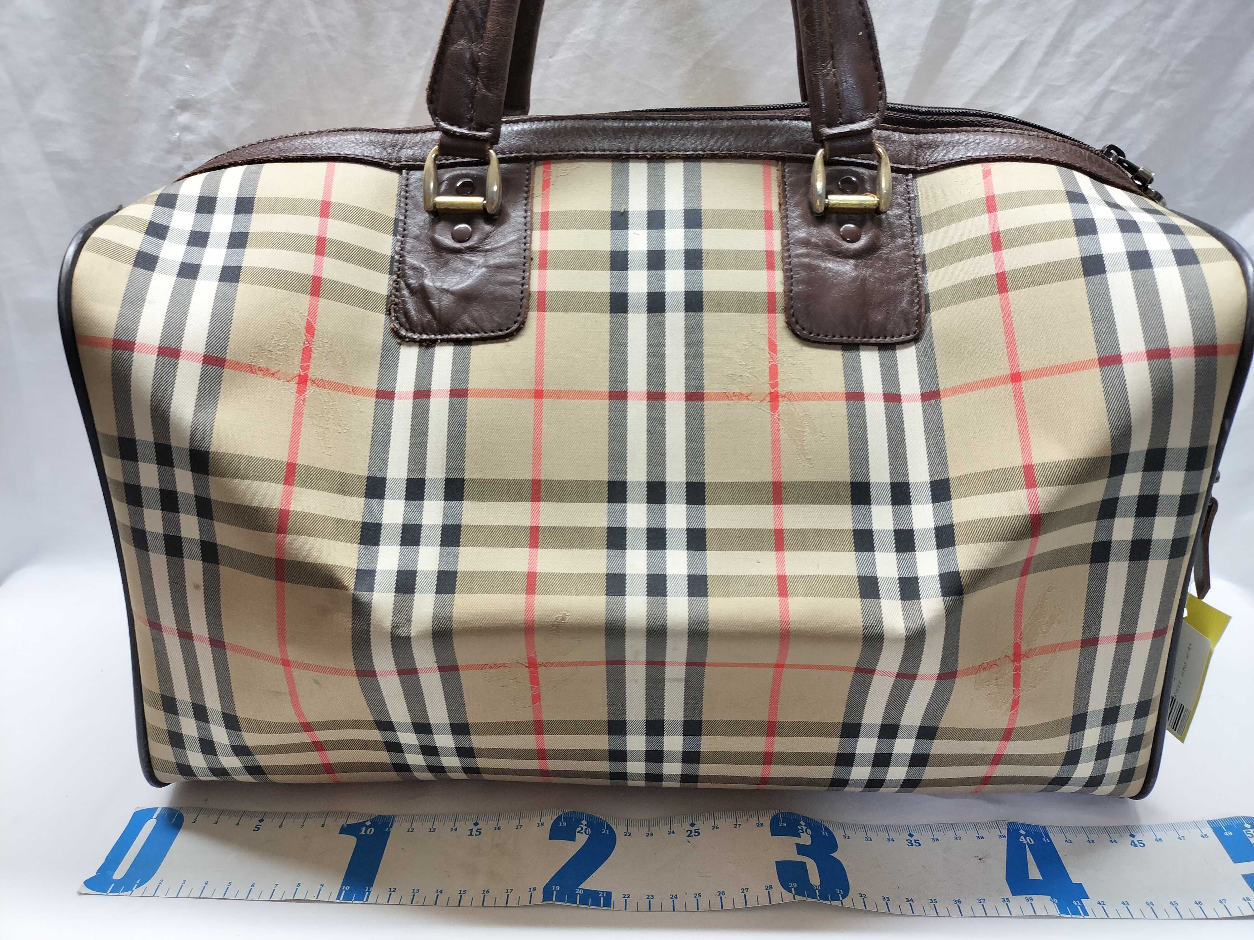 Nova Check Shadow Horse Boston Bag — view 2