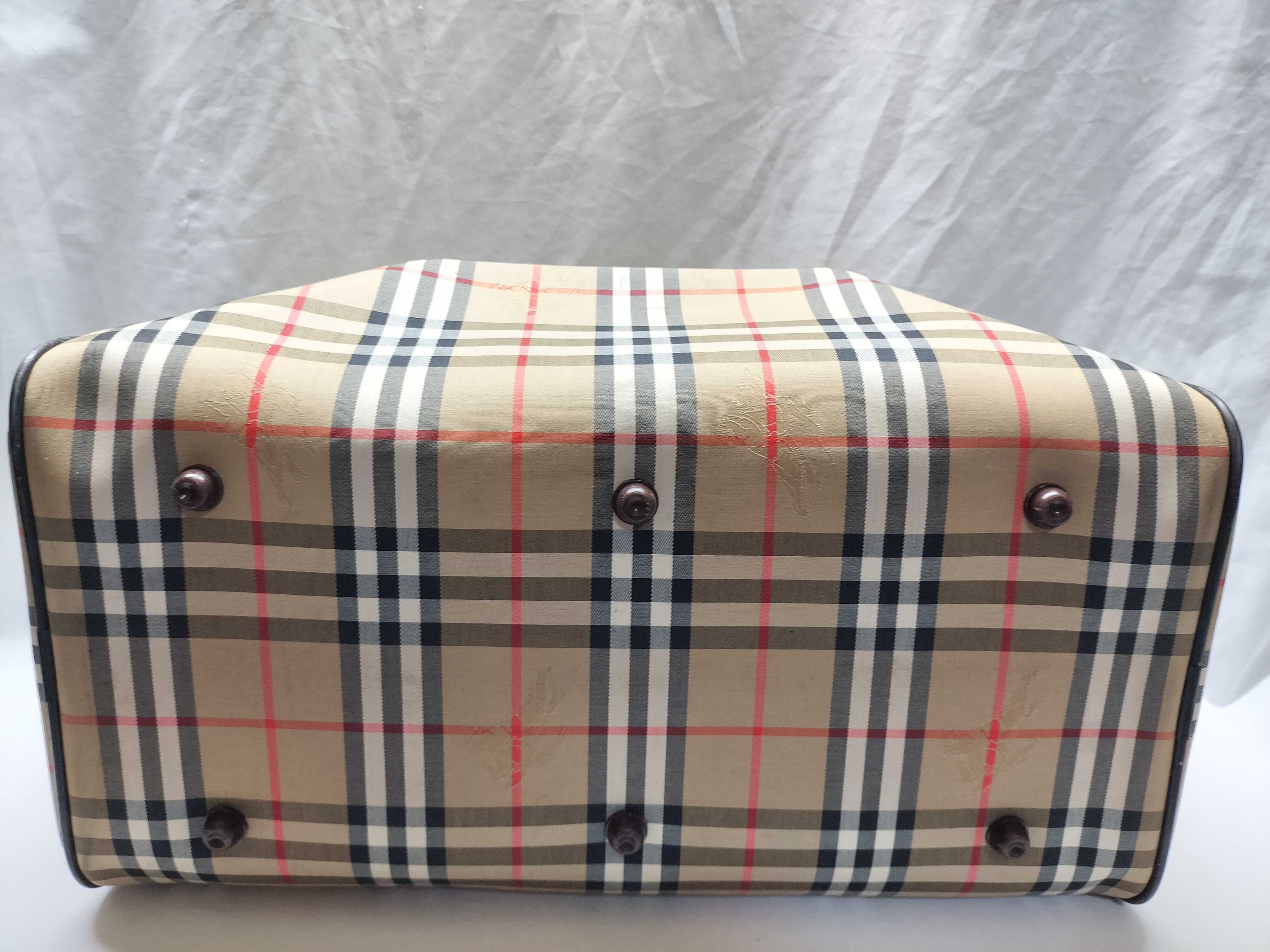 Nova Check Shadow Horse Boston Bag — view 3