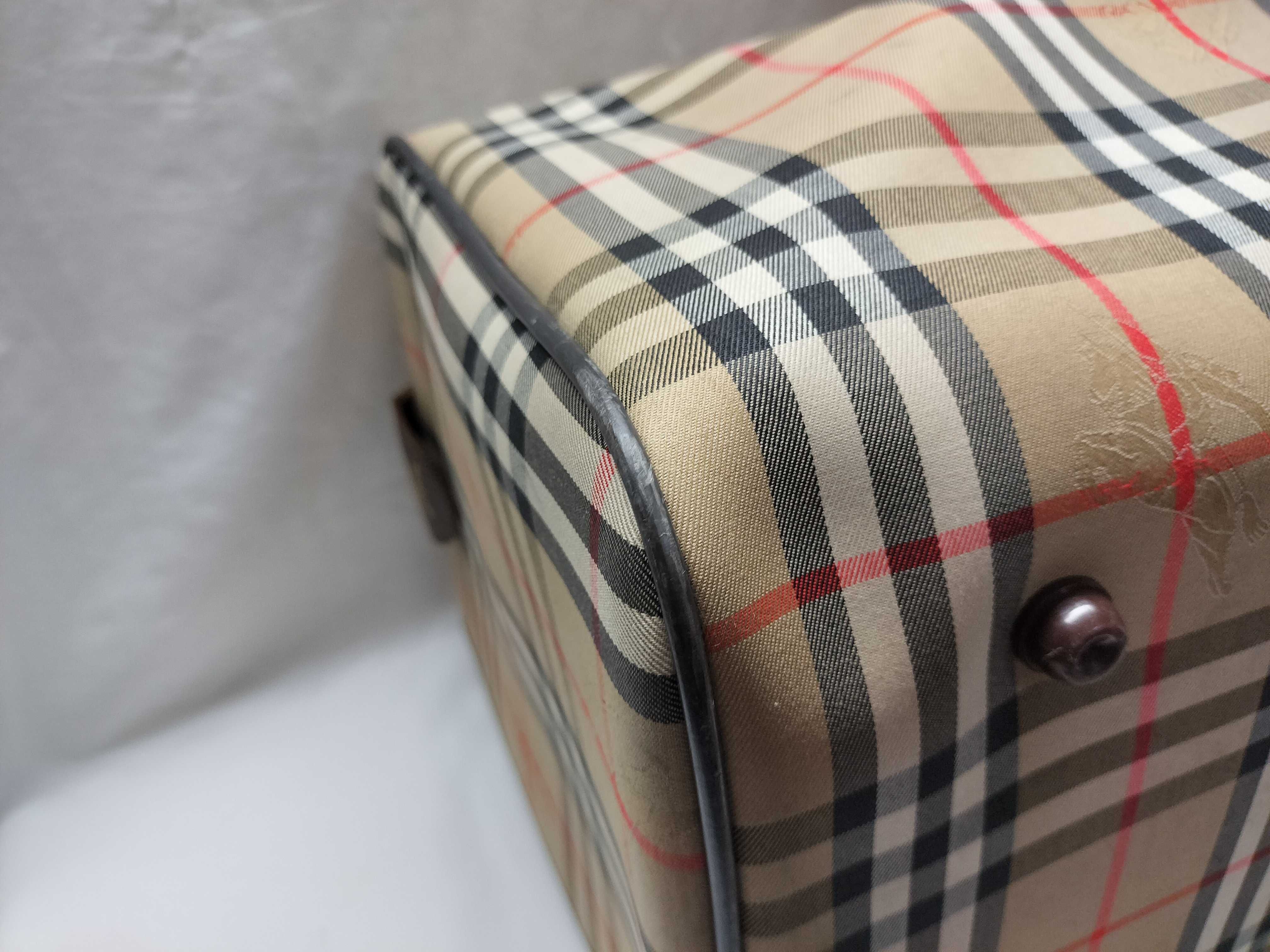 Nova Check Shadow Horse Boston Bag — view 4