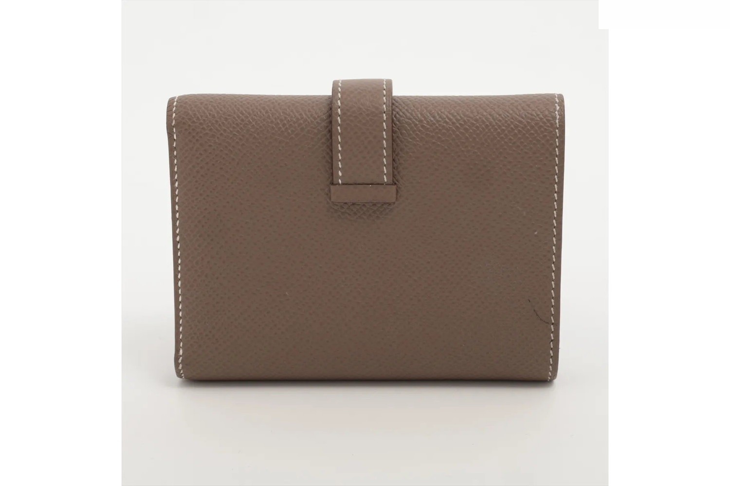W stamp, 2024, Bearn combination compact wallet, Veau Epsom leather. — view 2