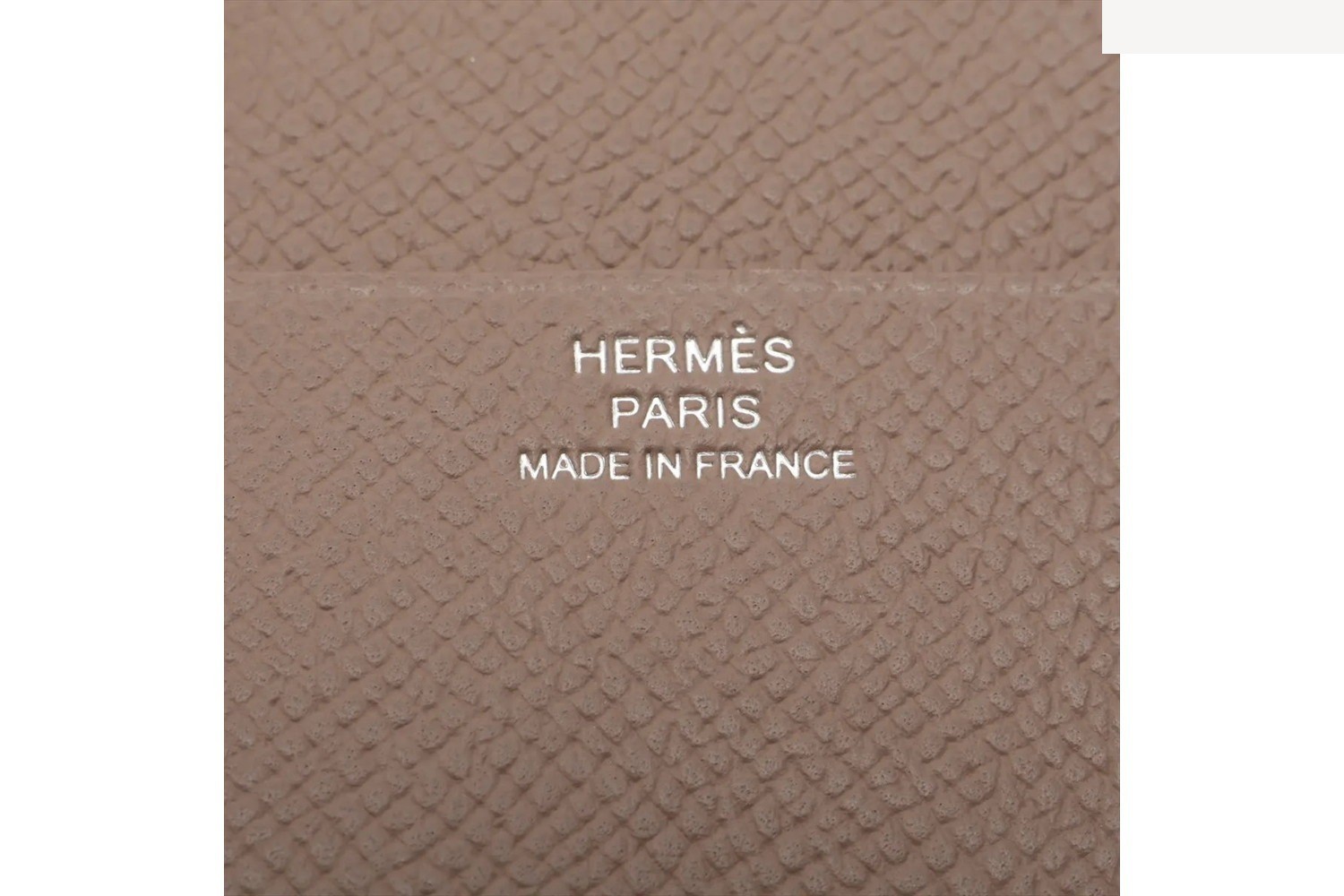 W stamp, 2024, Bearn combination compact wallet, Veau Epsom leather. — view 7