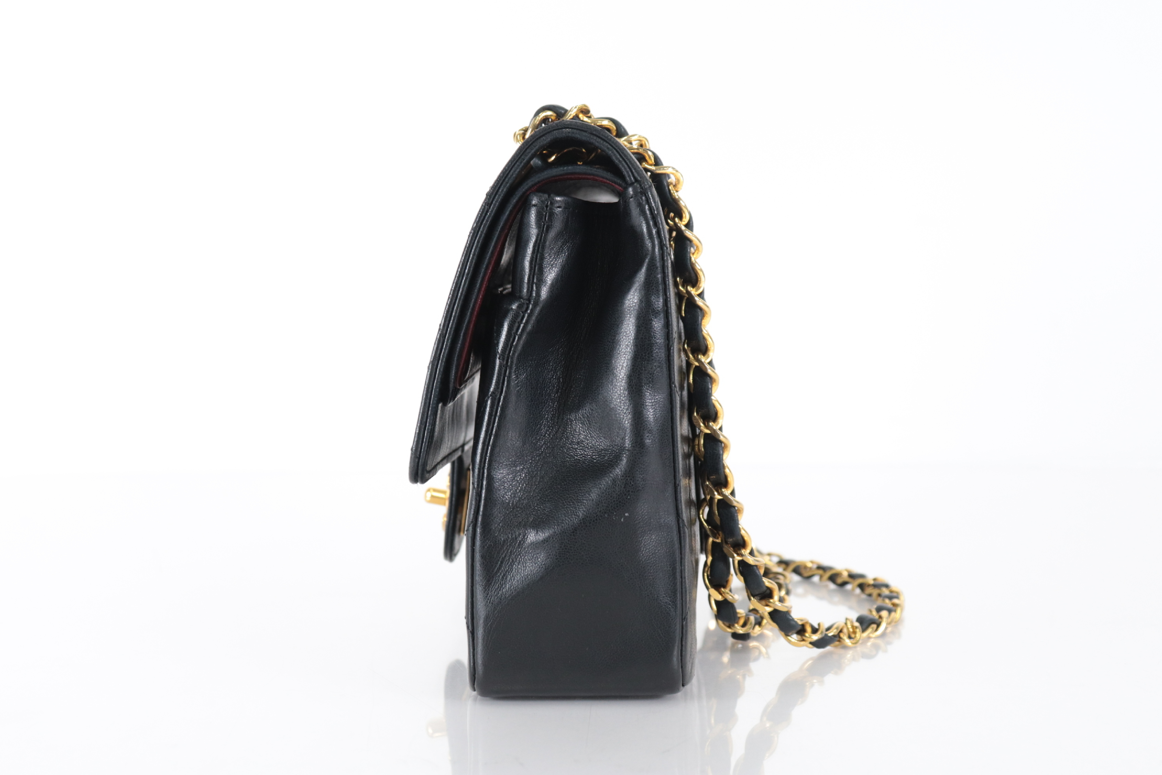 W-Flap 25 Lambskin Chain Shoulder Bag (Serial No. 4) — view 5