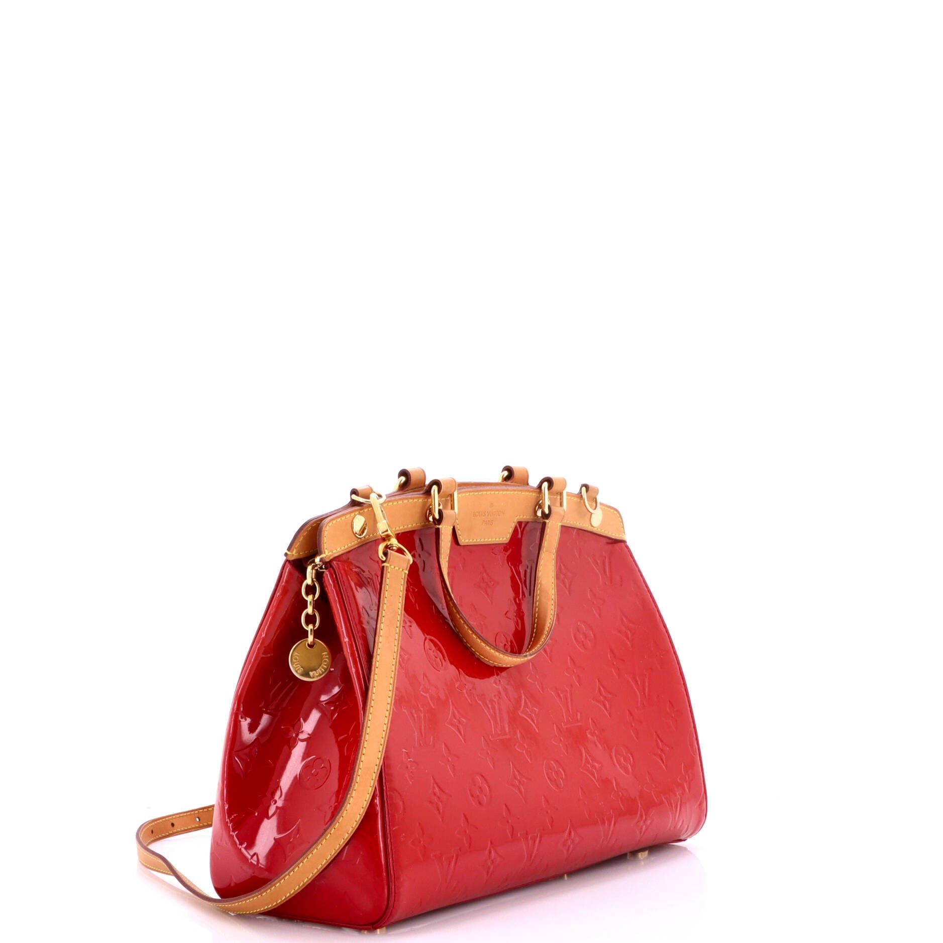 Brea Handbag Monogram Vernis Mm — view 2