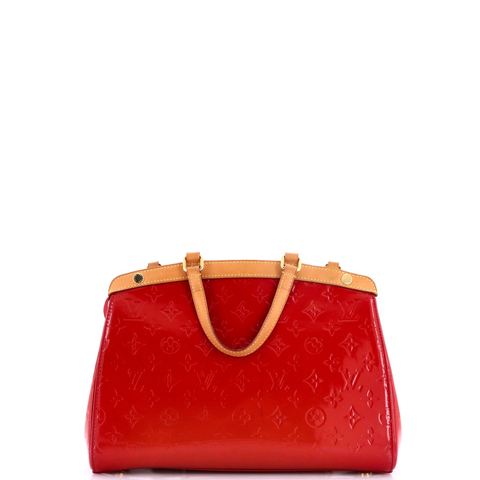 Brea Handbag Monogram Vernis Mm — view 3