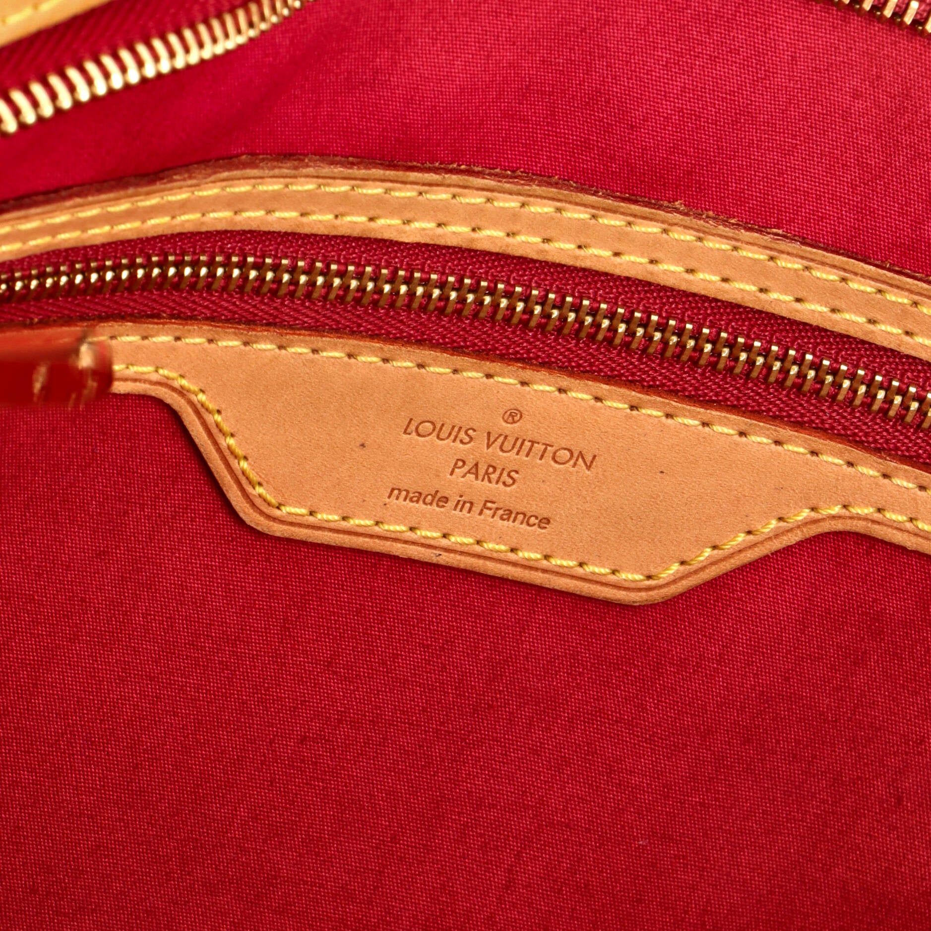 Brea Handbag Monogram Vernis Mm — view 8