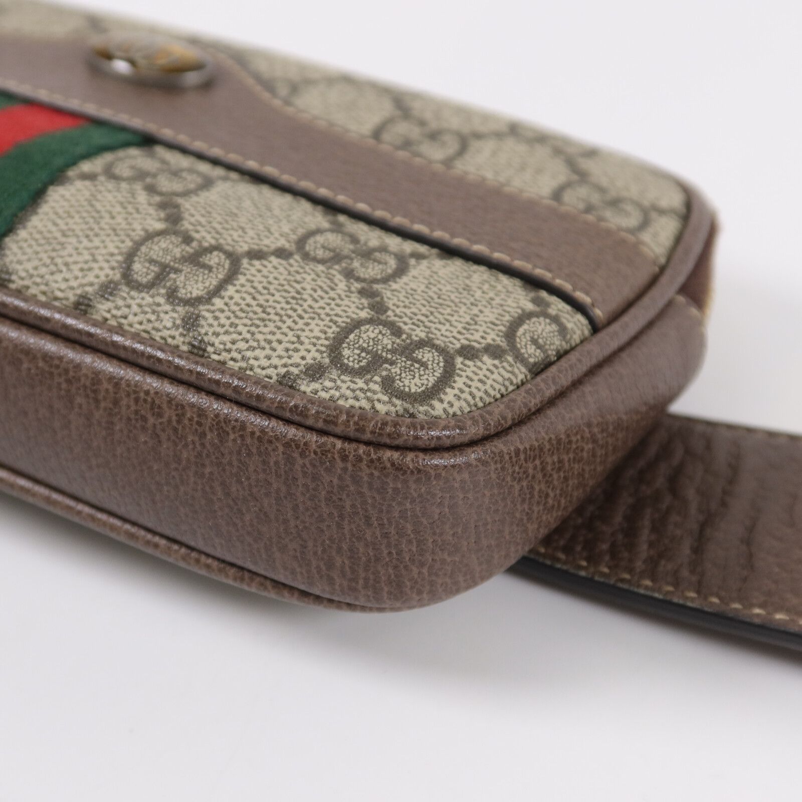 GG Coated Canvas Ophidia Belt Bag — view 13