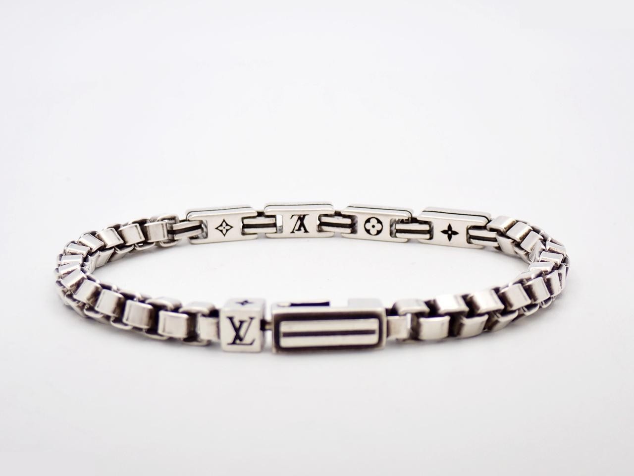LV Tailor bracelet, 925 sterling silver, 30.8g, wrist circumference approx. 19cm — view 2