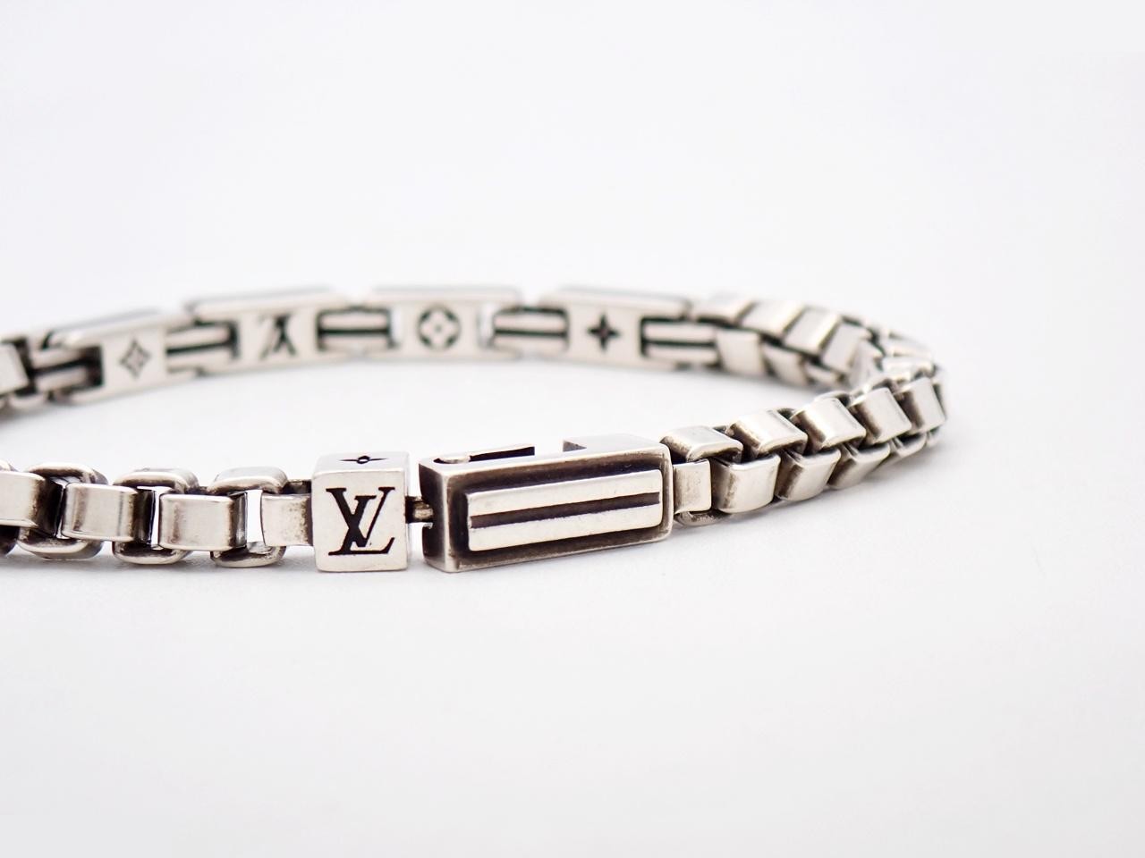 LV Tailor bracelet, 925 sterling silver, 30.8g, wrist circumference approx. 19cm — view 3