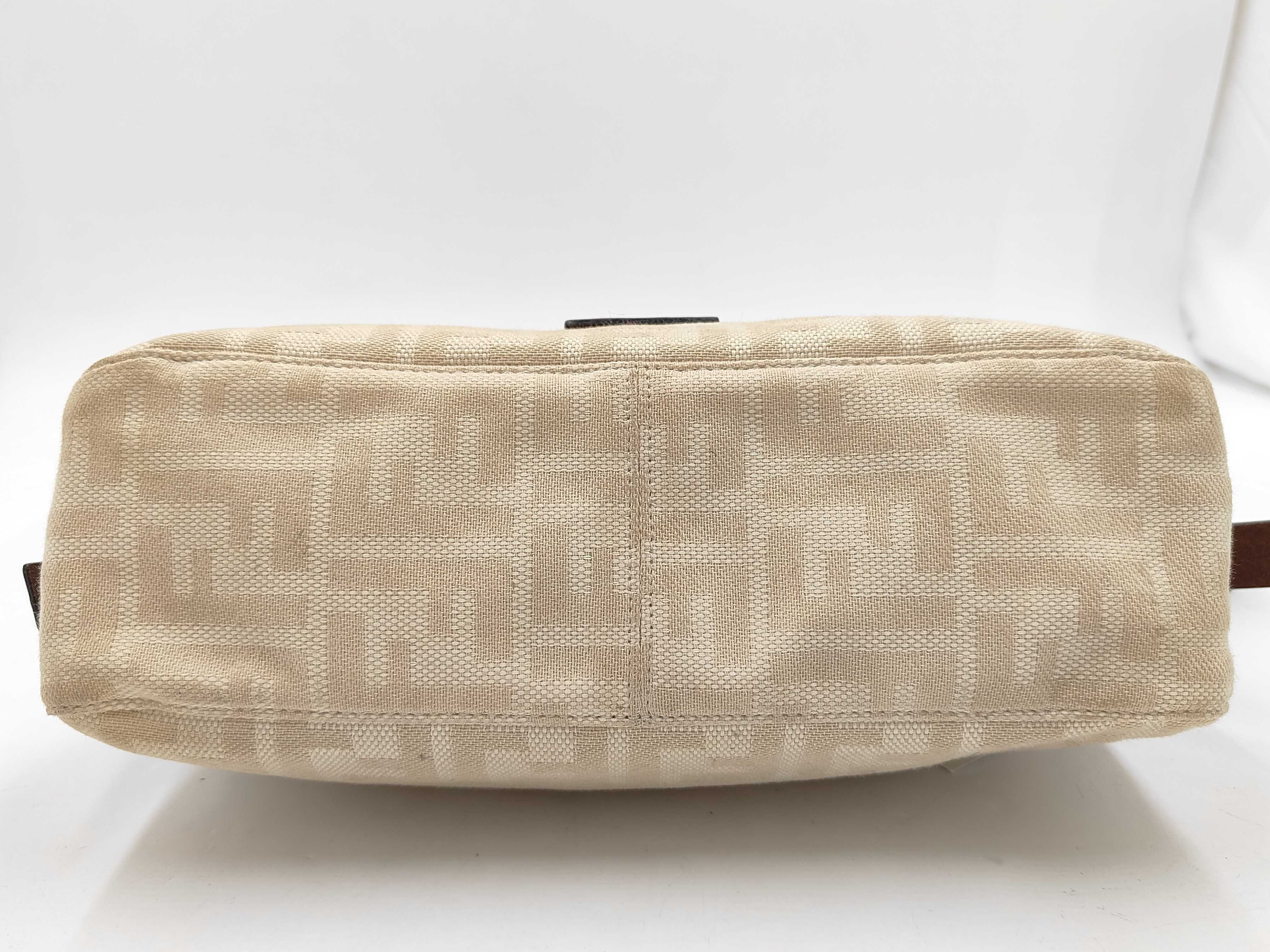 Mamma Bucket Zucca Pattern Canvas One-Shoulder Bag — view 3