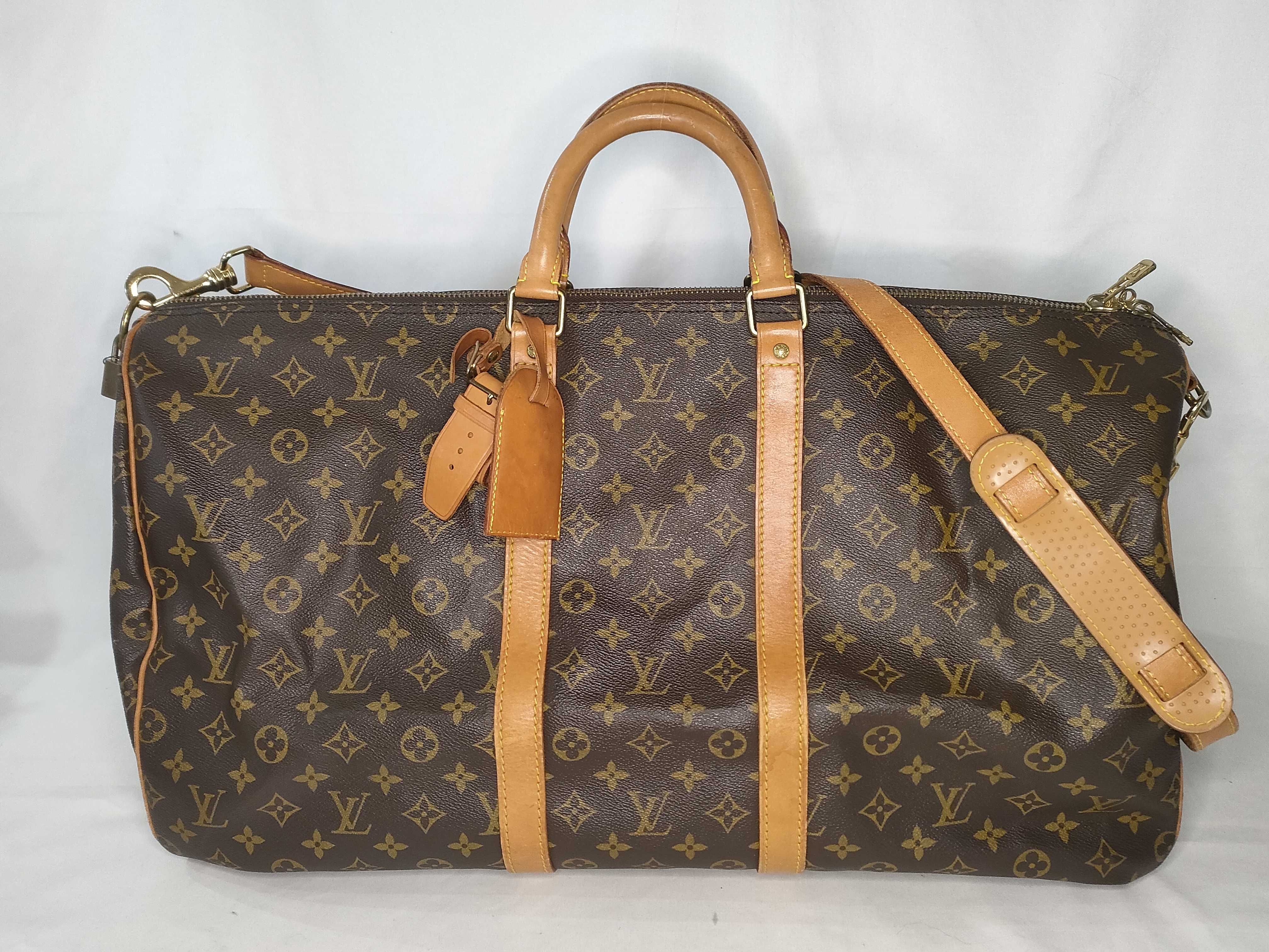 Monogram Keepall Bandoulière 55 M41414 VI874 Boston Bag