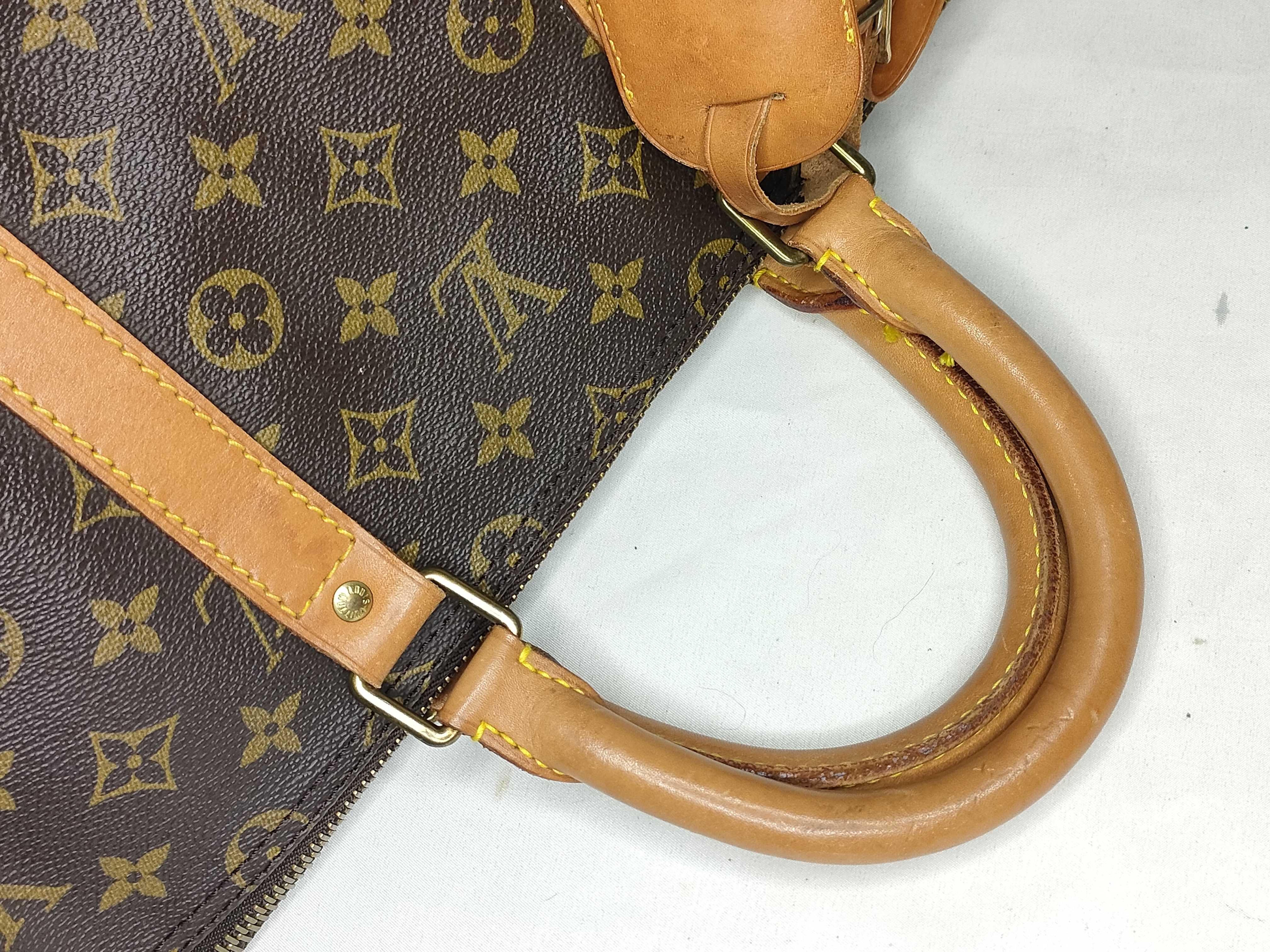 Monogram Keepall Bandoulière 55 M41414 VI874 Boston Bag — view 3