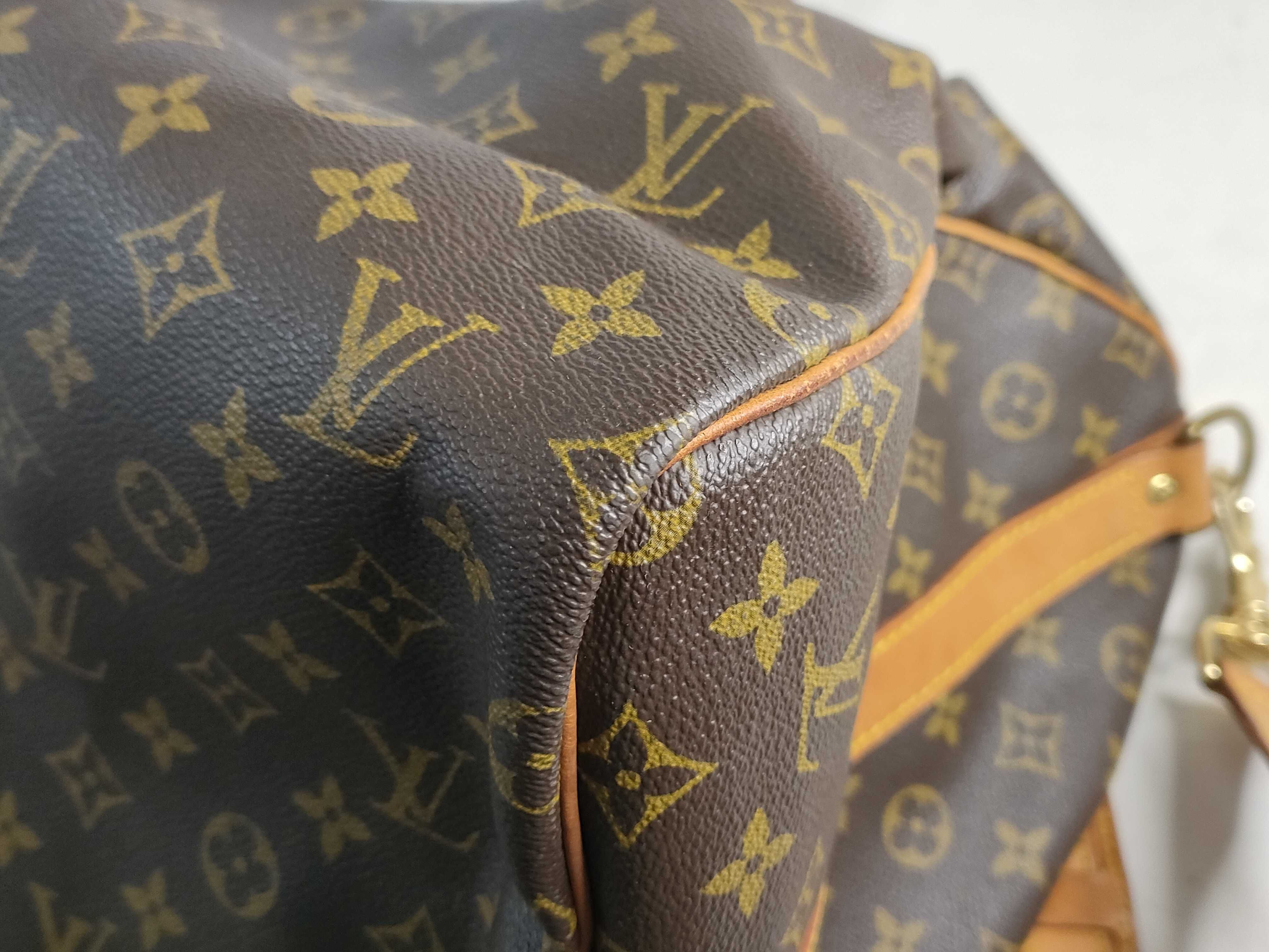 Monogram Keepall Bandoulière 55 M41414 VI874 Boston Bag — view 7