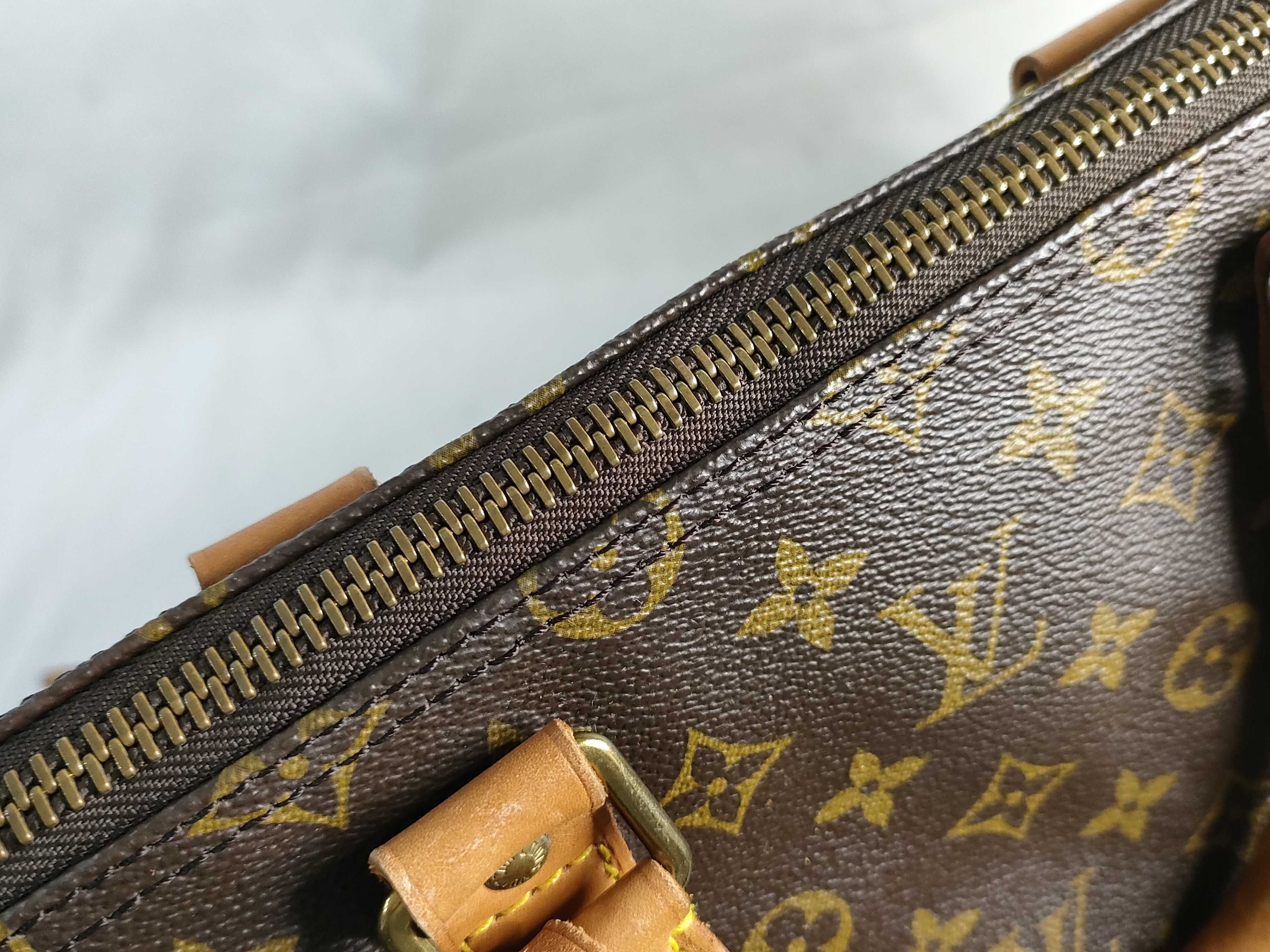 Monogram Keepall Bandoulière 55 M41414 VI874 Boston Bag — view 9