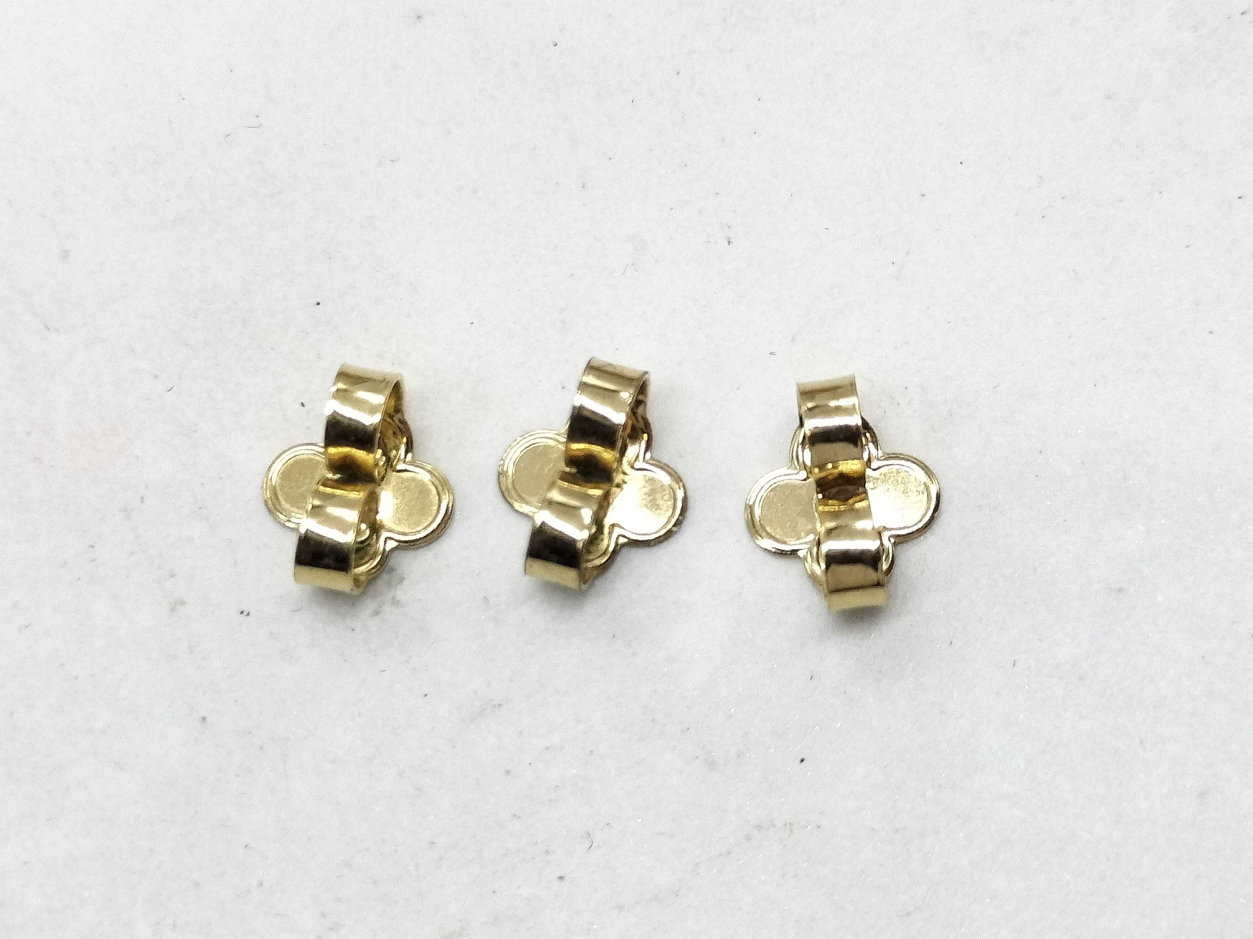Crazy in Rock Gold Earrings — view 5