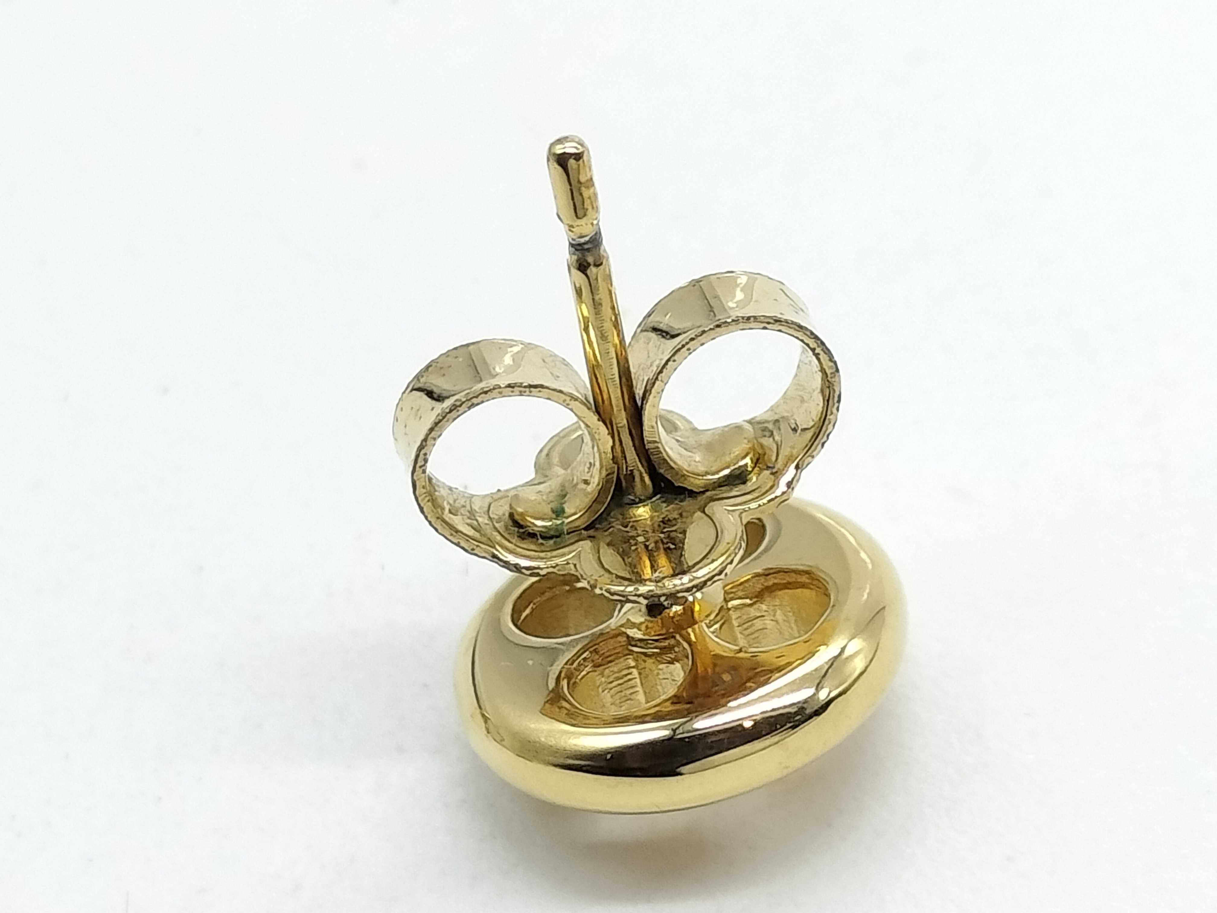 Crazy in Rock Gold Earrings — view 8