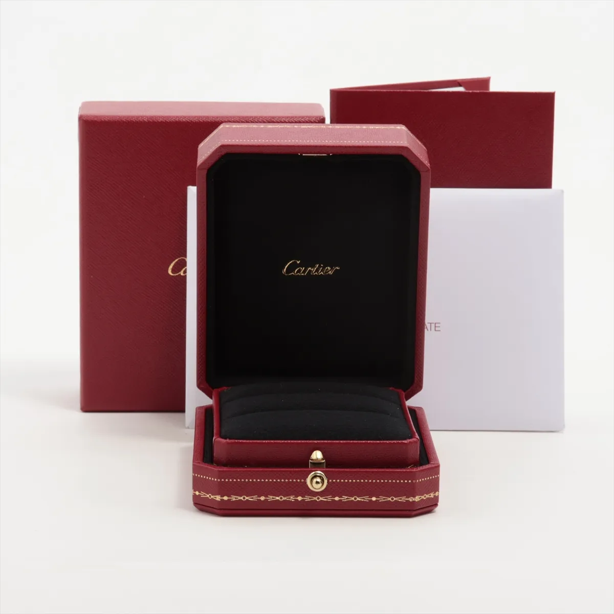 Ballerina Curve Wedding Ring with 3 Diamonds, Pt950, 3.0g, Size 51, QMU067 — view 5