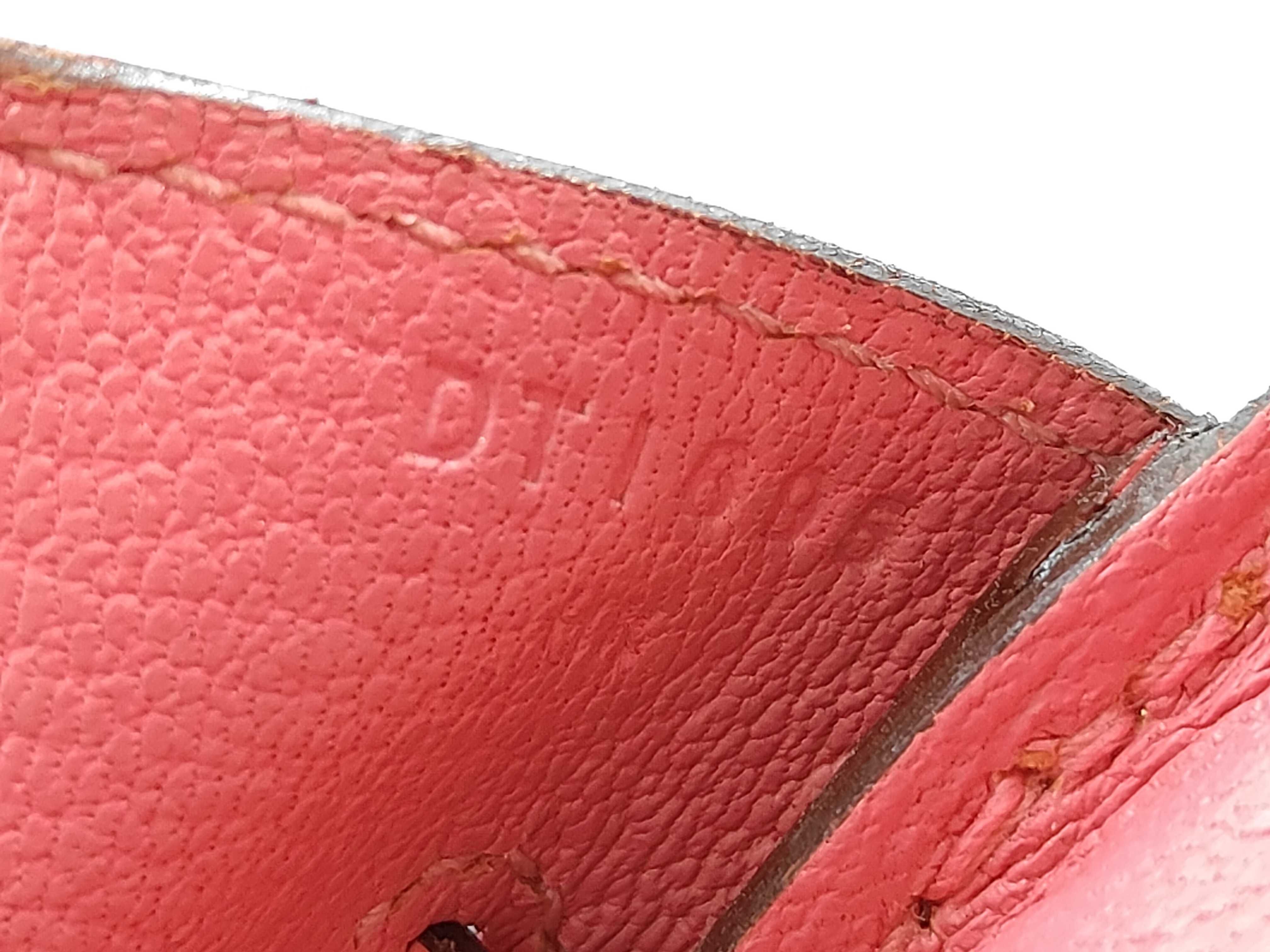 Birkin 30 Epsom leather, silver hardware, D color, pinkish handbag — view 14