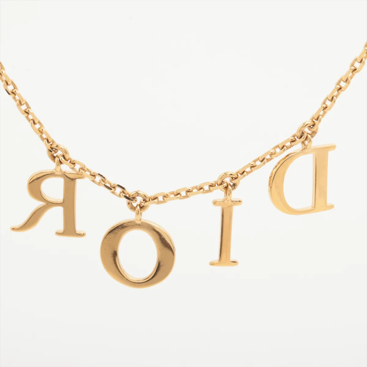 Dio(r)evolution Necklace GP x Rhinestone Gold — view 3