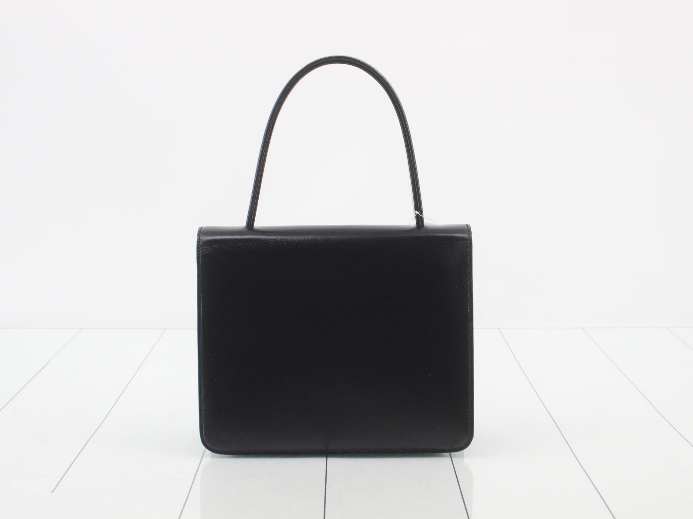 Other lines: Bags/Handbags, Leather, Navy — view 2