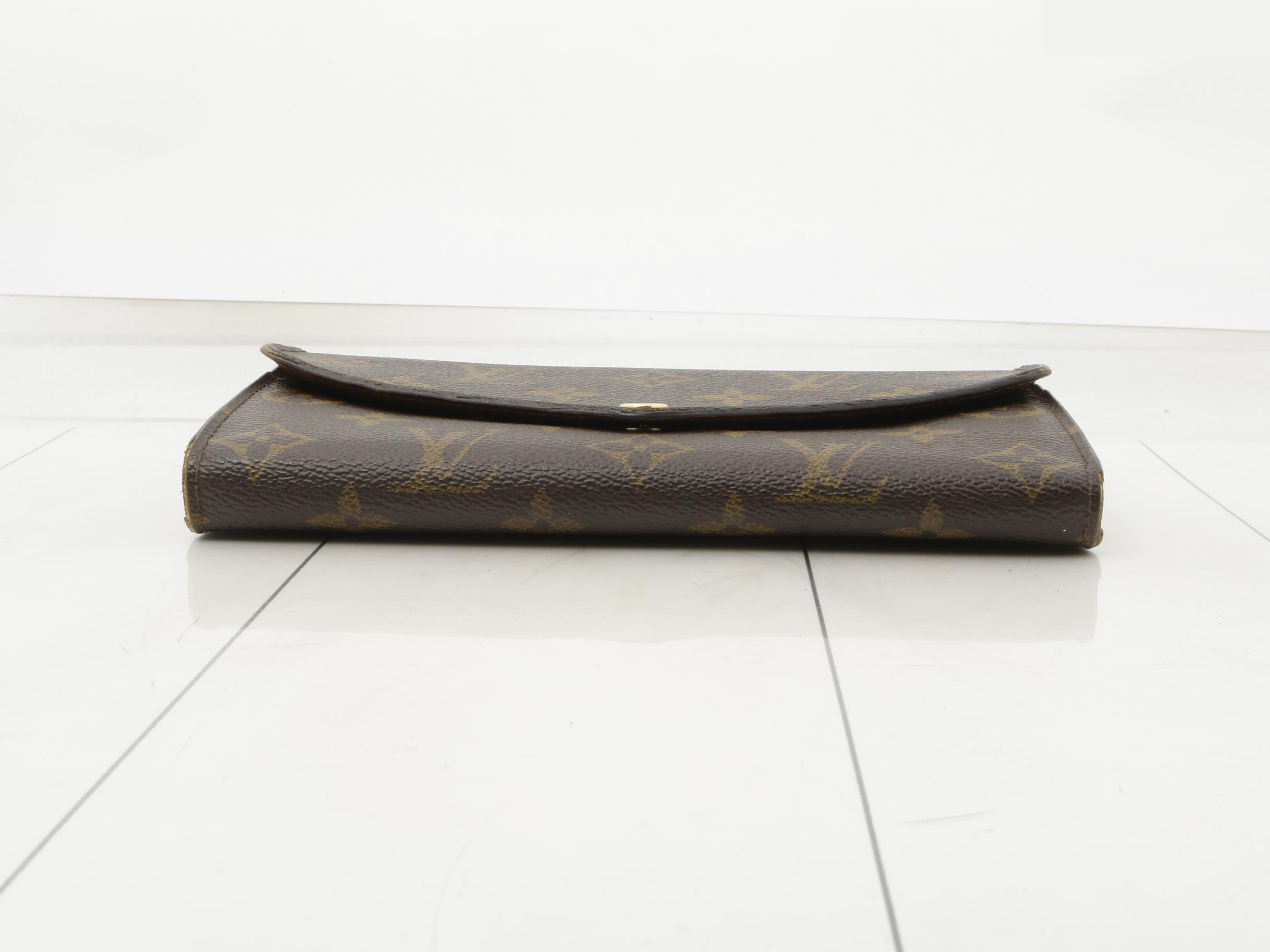 Monogram Portefeuille Sarah New Model Long Wallet — view 3