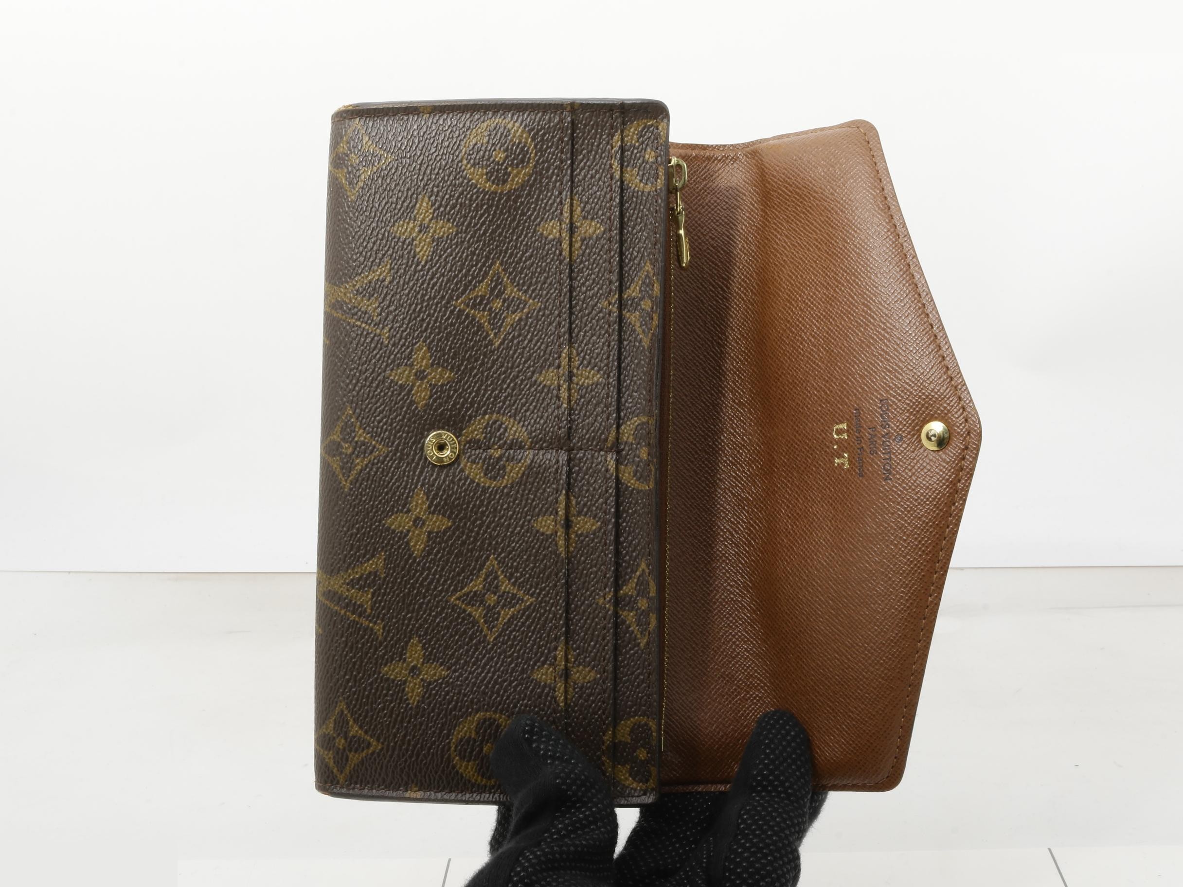 Monogram Portefeuille Sarah New Model Long Wallet — view 4