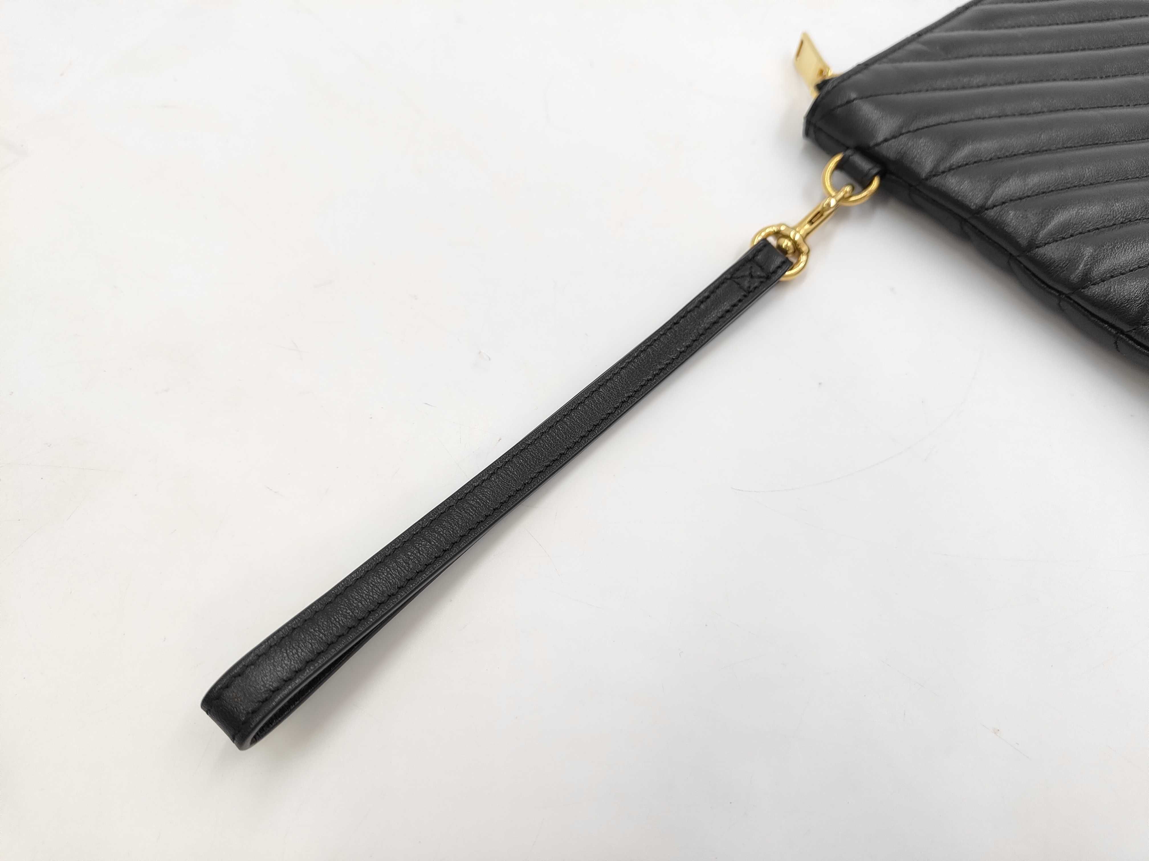 SLG CLUTCH 559193 WRISTLET BLACK Clutch Bag — view 11