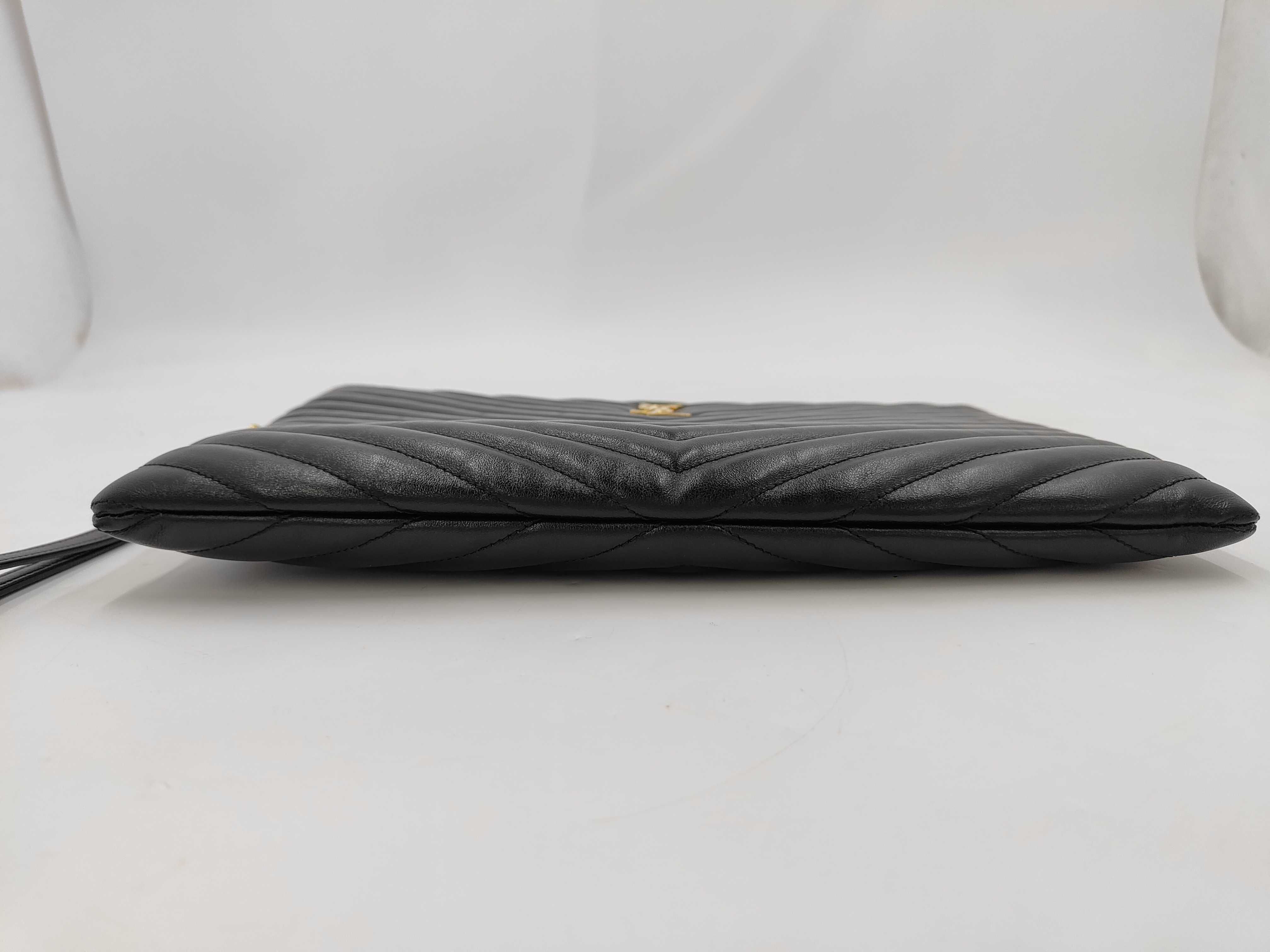 SLG CLUTCH 559193 WRISTLET BLACK Clutch Bag — view 7