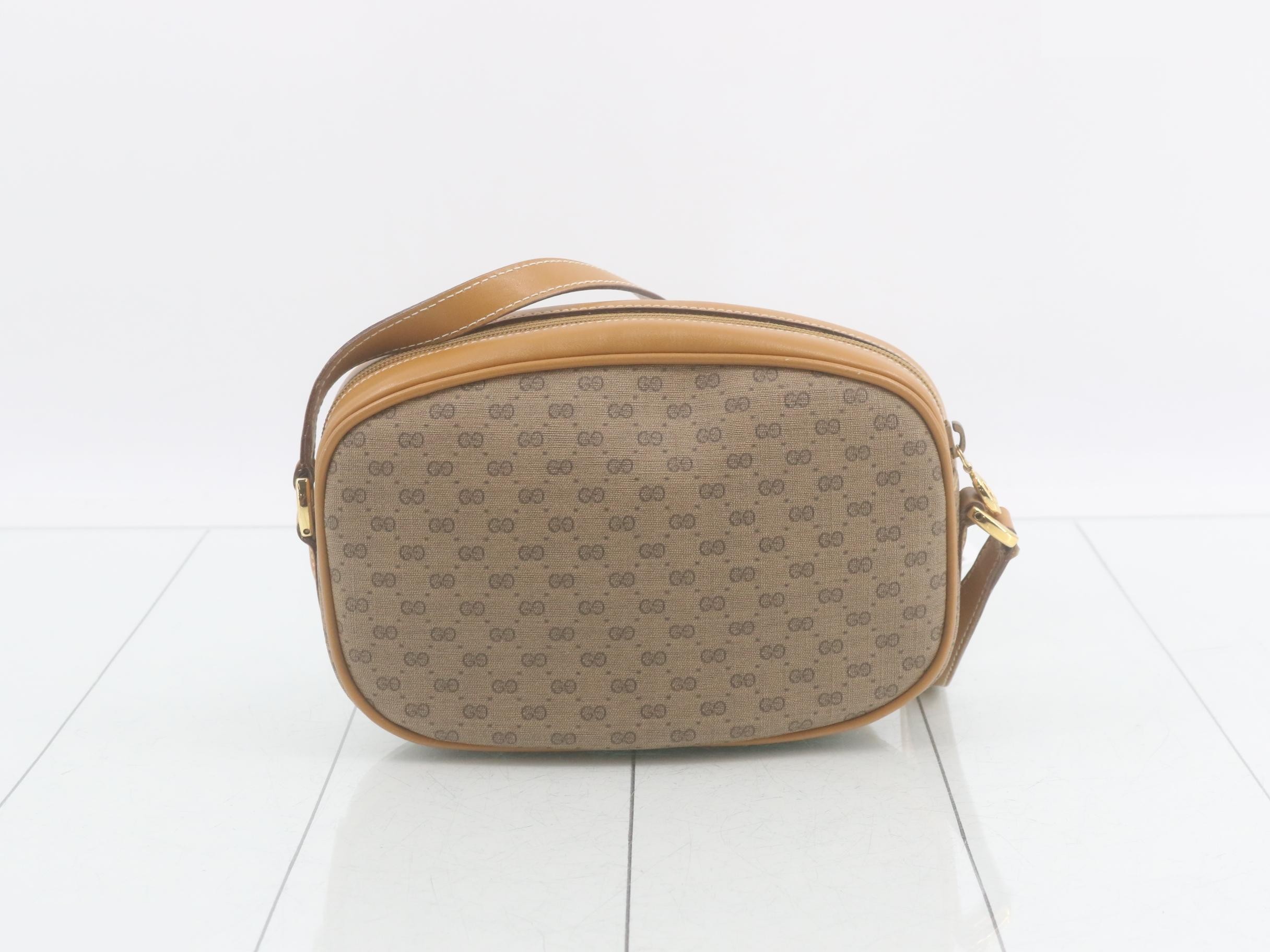 Micro GG (Bag) Shoulder Bag Brown — view 2
