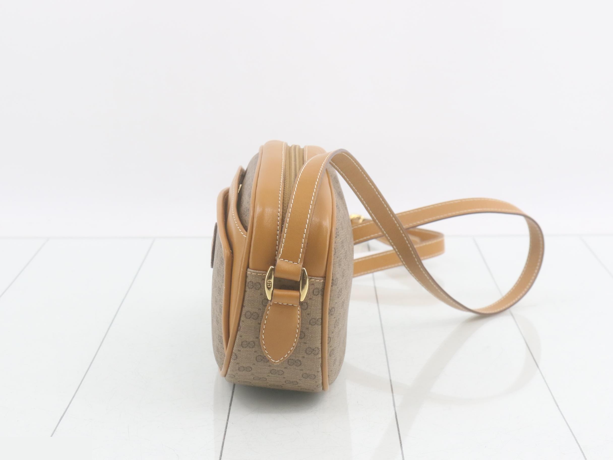 Micro GG (Bag) Shoulder Bag Brown — view 3