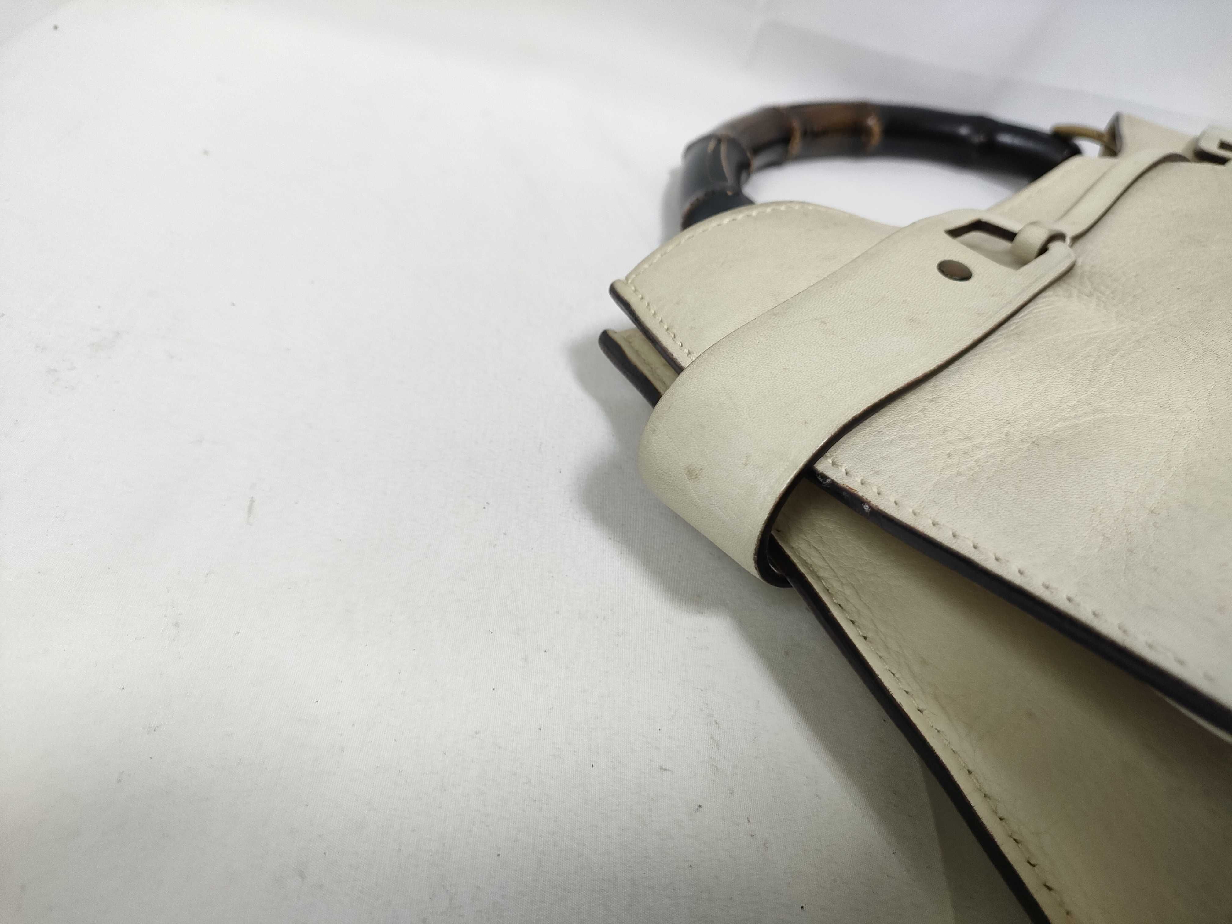 Bamboo Gucci Handbag Bamboo Leather Handbag — view 8