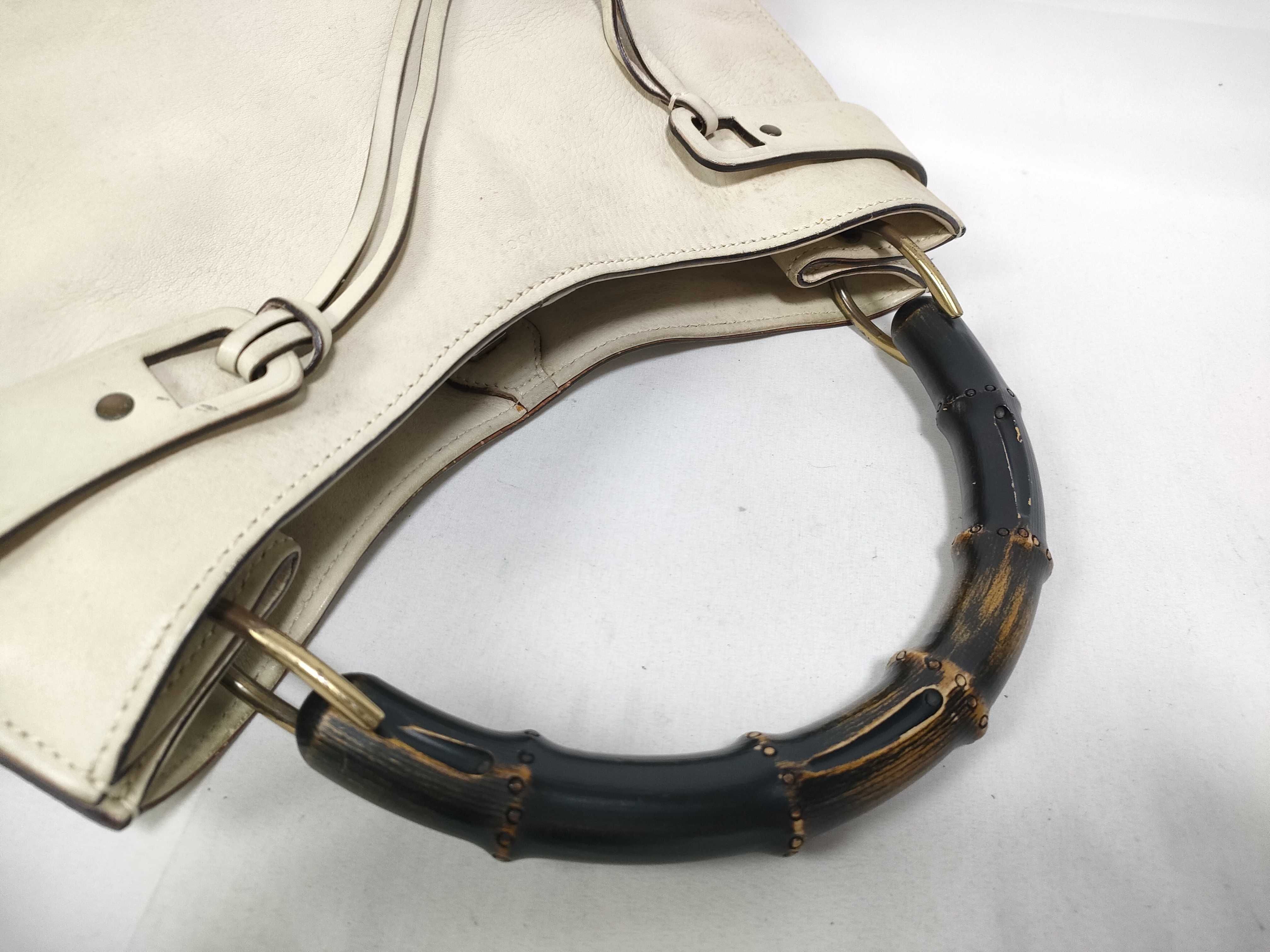Bamboo Gucci Handbag Bamboo Leather Handbag — view 10