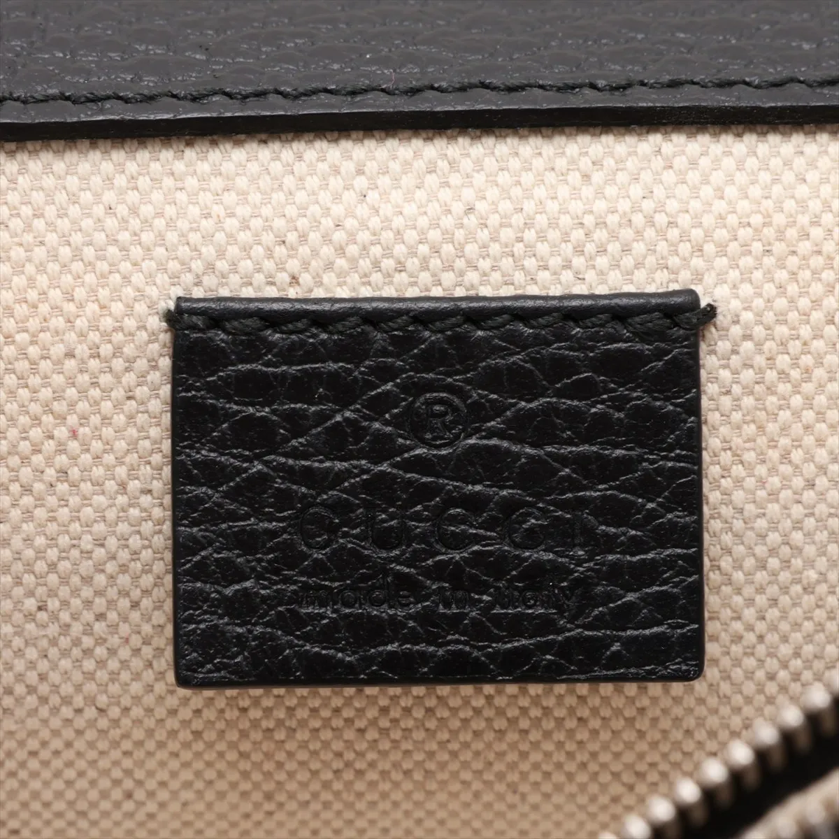 Dionysus 400249 Leather Chain Shoulder Bag, Black — view 9