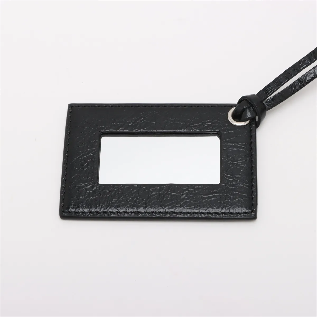 Le City Leather 2-Way Handbag, Black, 865763, with Mirror — view 12