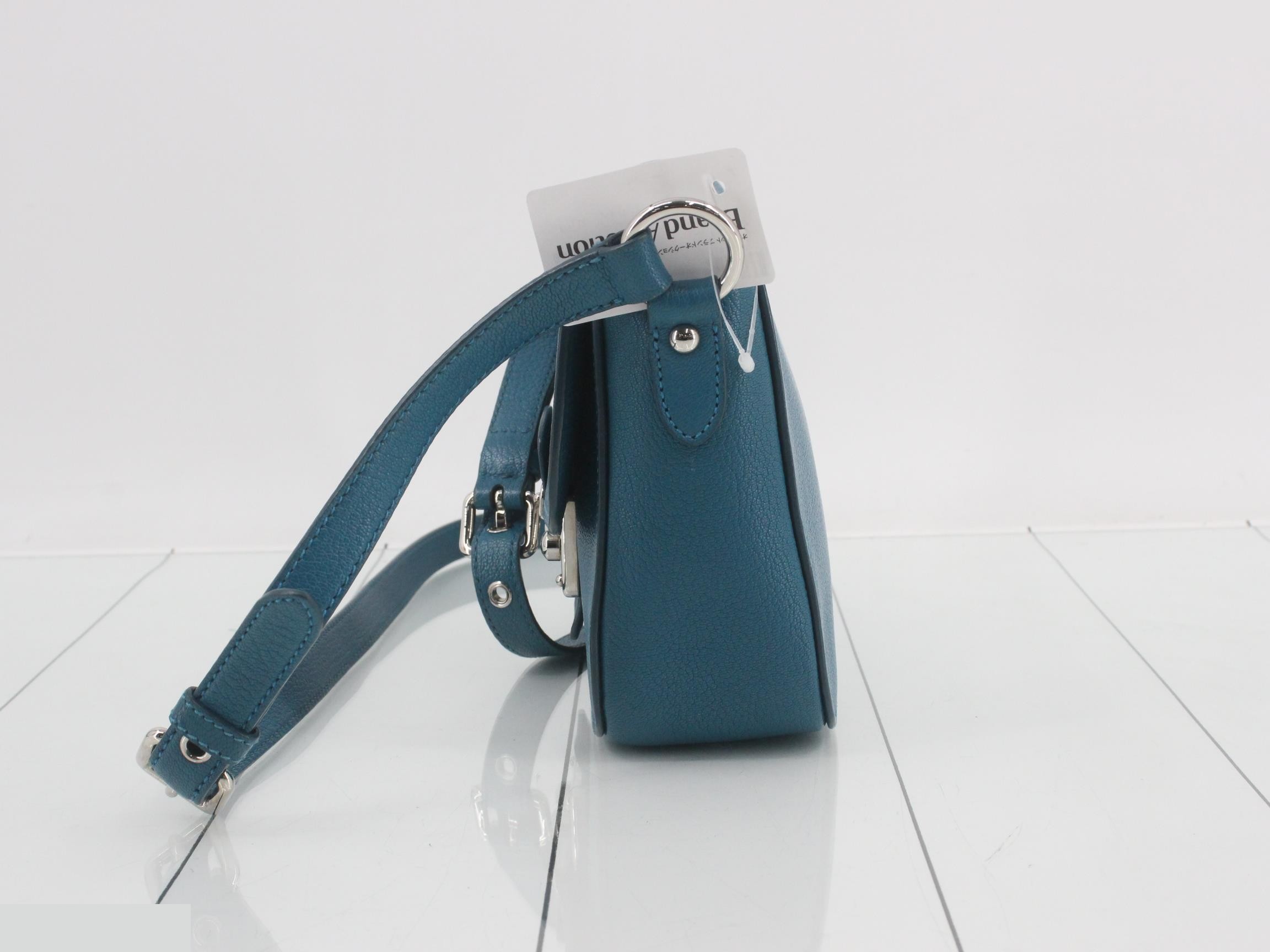 Other lines: Bags/Shoulder bags, Leather, Blue — view 3
