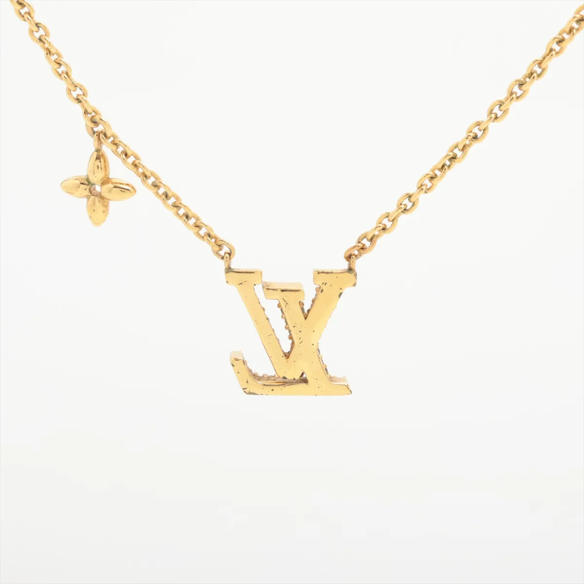 M00596 Collier LV Iconic AK0233 Necklace GP x Rhinestone Gold — view 2