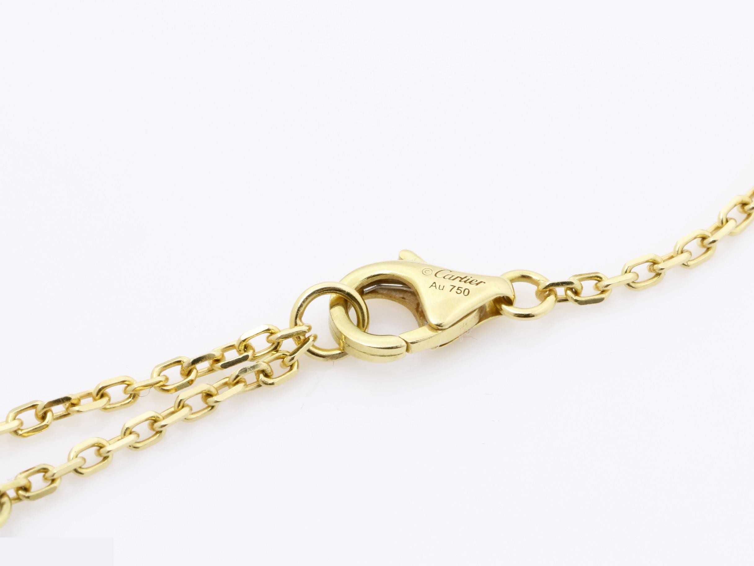 Damour bracelet, 750 yellow gold, diamonds, 2.2g — view 5