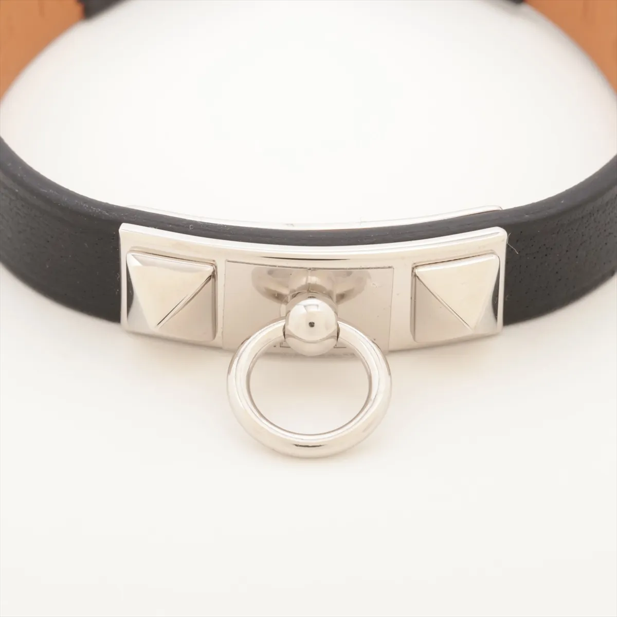 Rival Mini B:2023 Bracelet, GP x Leather, Black x Silver, Scratches — view 3