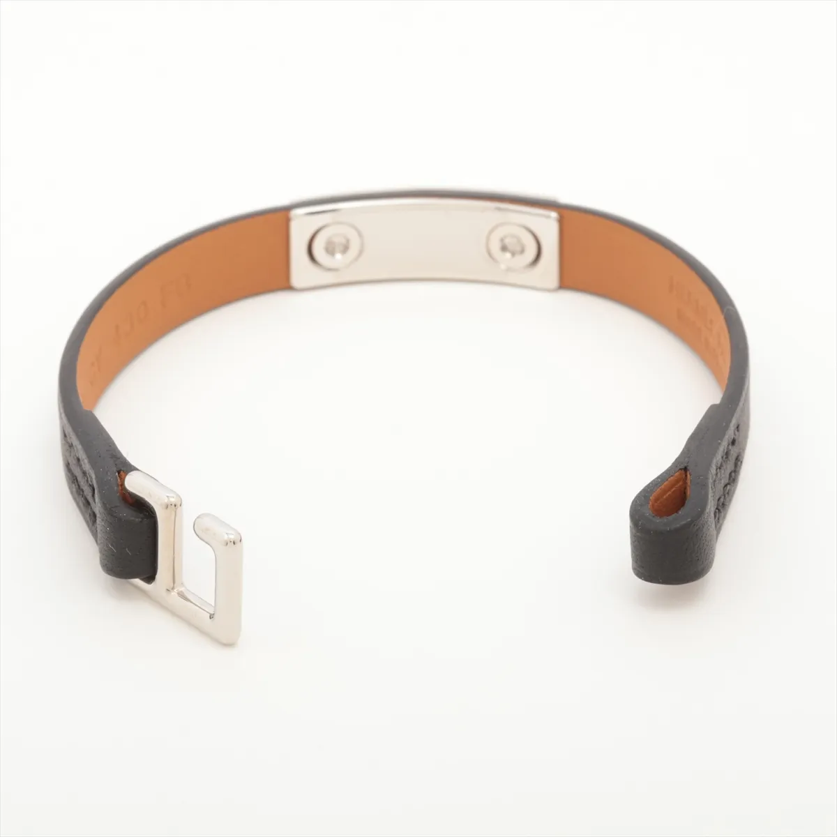 Rival Mini B:2023 Bracelet, GP x Leather, Black x Silver, Scratches — view 5