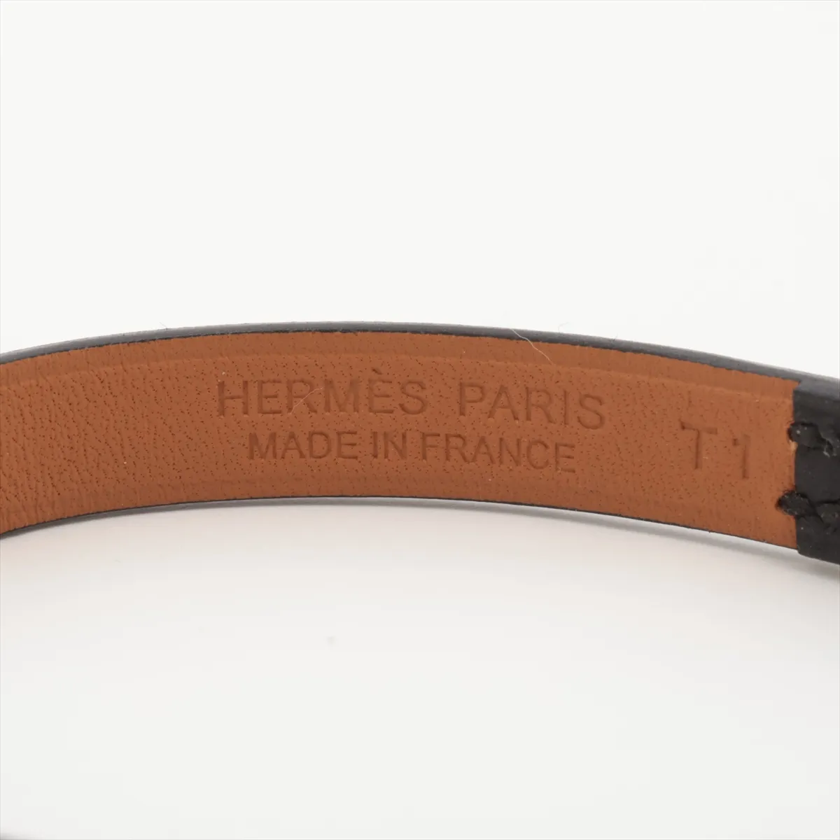 Rival Mini B:2023 Bracelet, GP x Leather, Black x Silver, Scratches — view 6