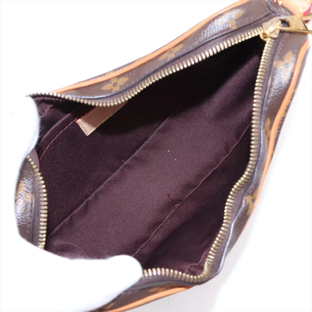 Monogram Croissant M46828 Brown RFID reaction available — view 6