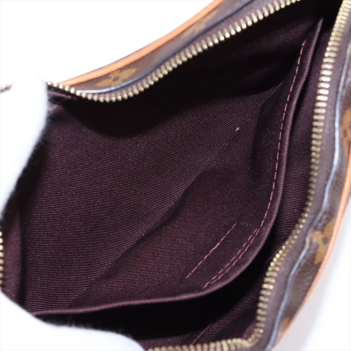 Monogram Croissant M46828 Brown RFID reaction available — view 7