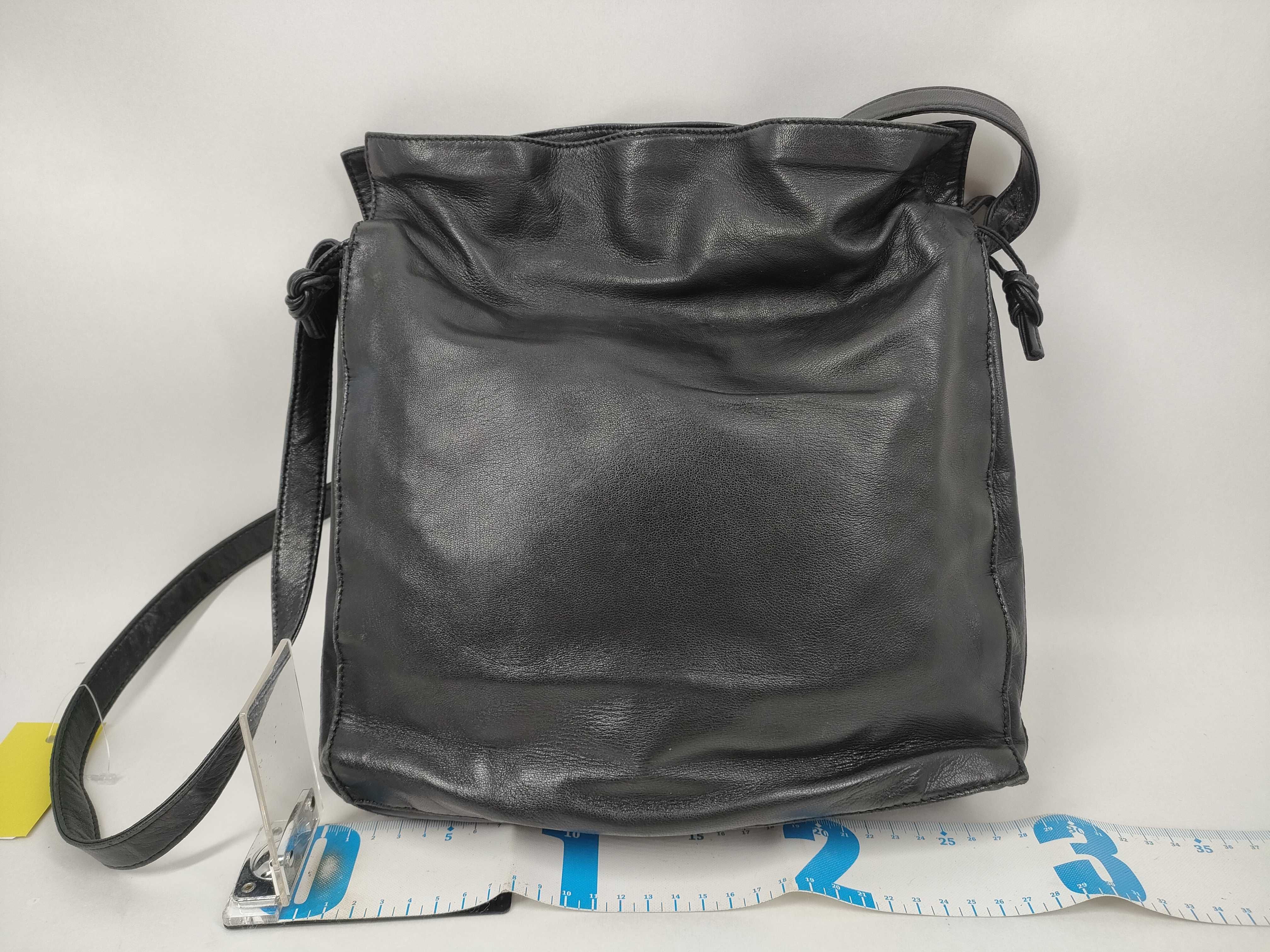 Leather Shoulder Bag (No Gusset) — view 2