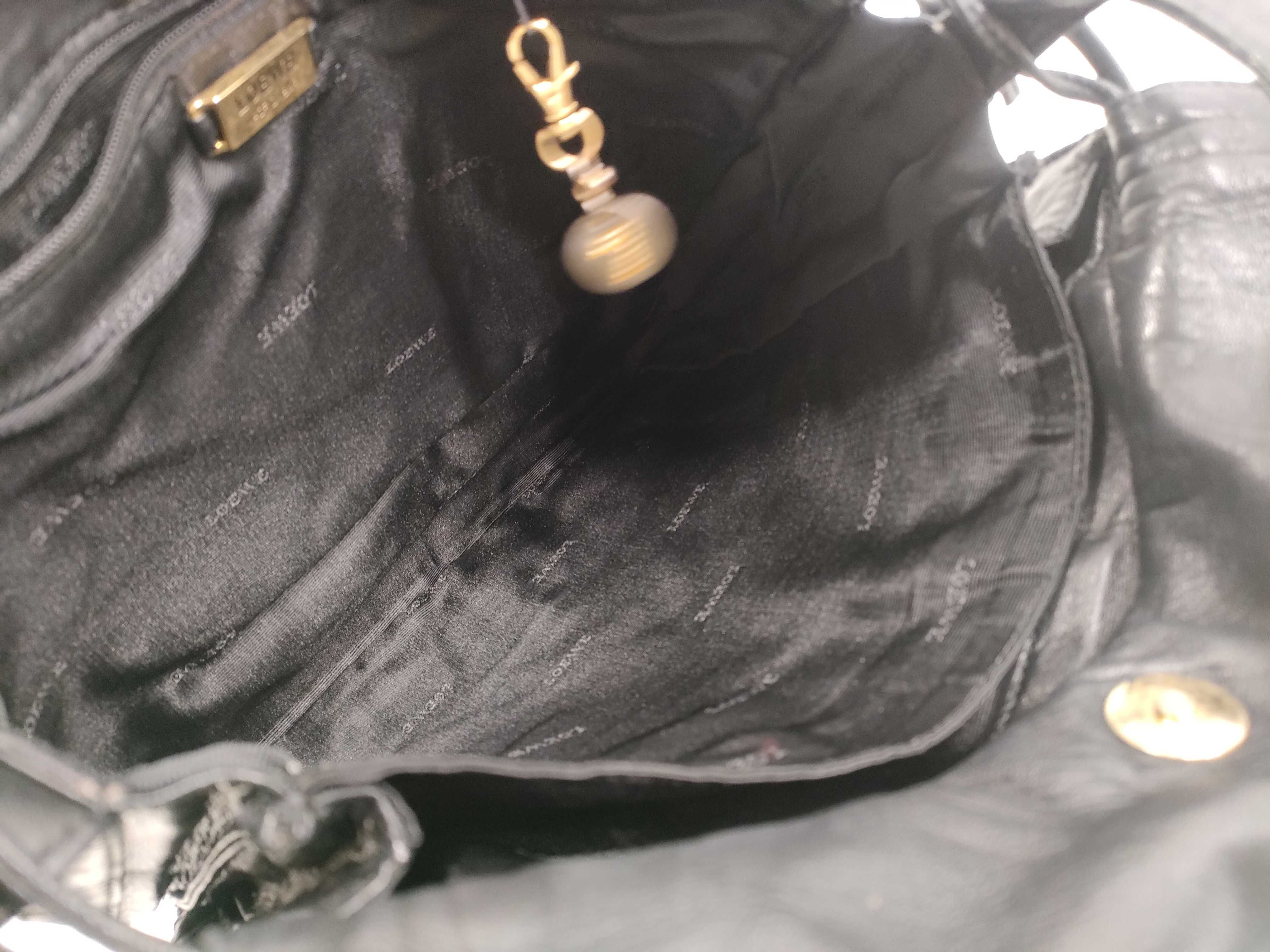 Leather Shoulder Bag (No Gusset) — view 9
