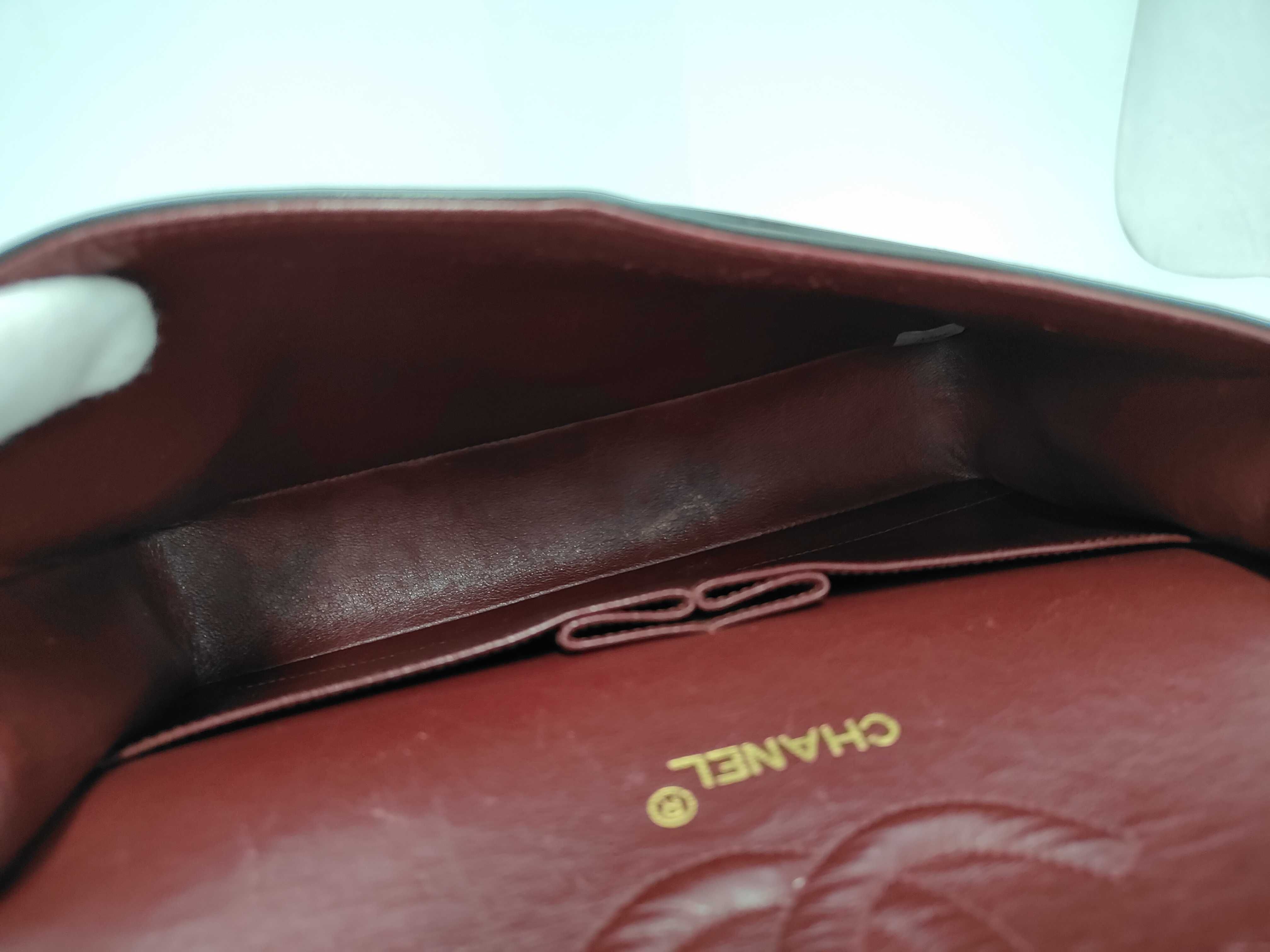Matelassé 25 Double Flap Double Chain Lambskin Shoulder Bag — view 9
