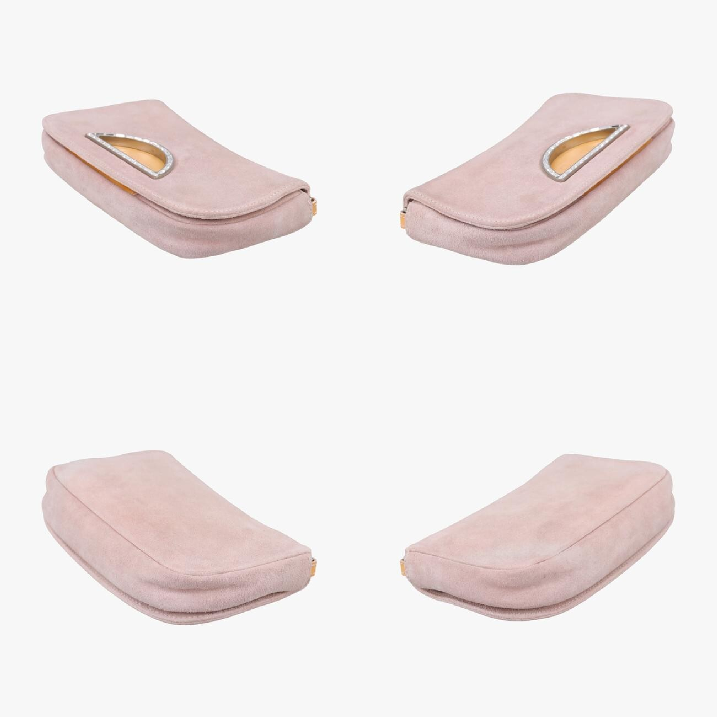 Maris Pearl Pink Suede Shoulder Bag RU0050 — view 4
