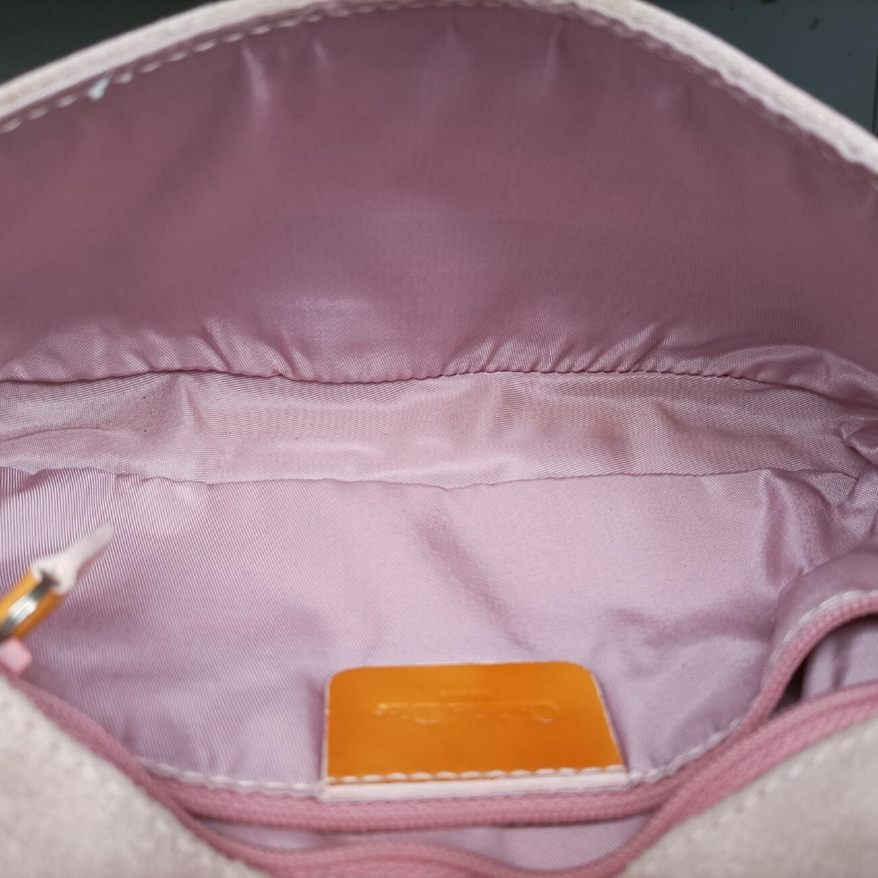 Maris Pearl Pink Suede Shoulder Bag RU0050 — view 6